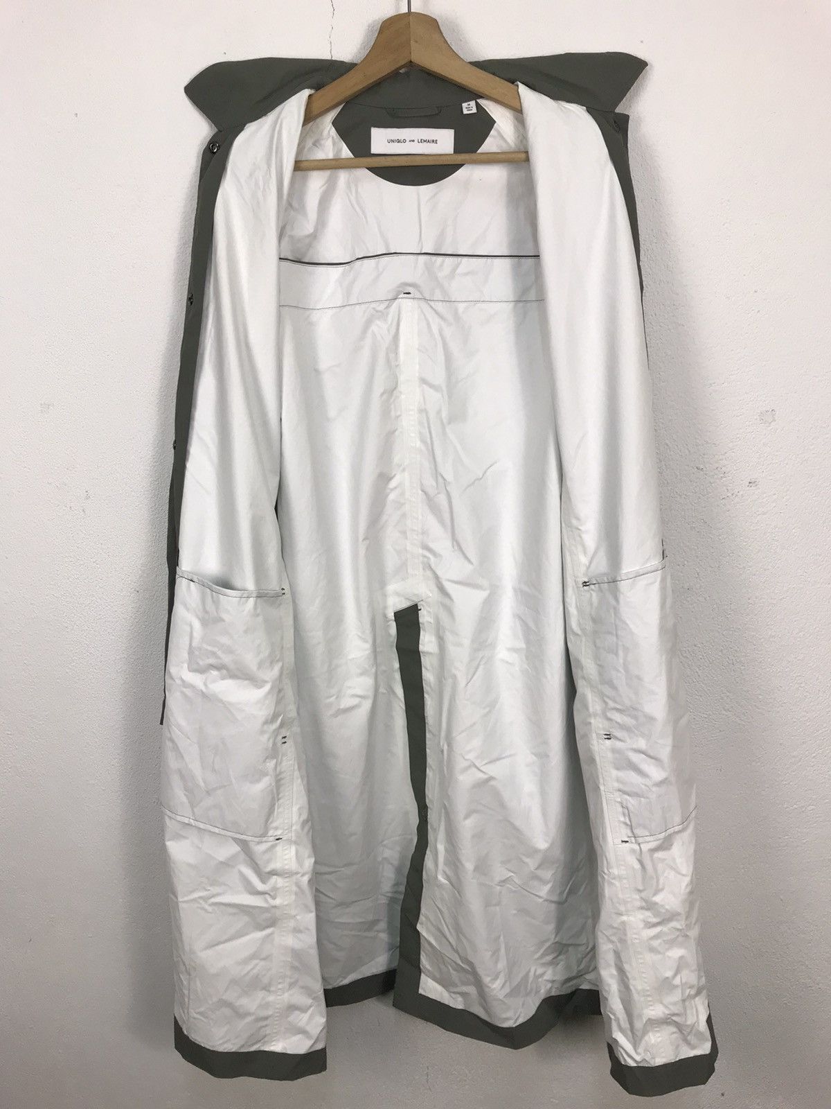 Japanese Brand × Lemaire × Uniqlo UNIQLO Women’s Lemaire A-Line Coat Size M / US 6-8 / IT 42-44 - 4 Thumbnail