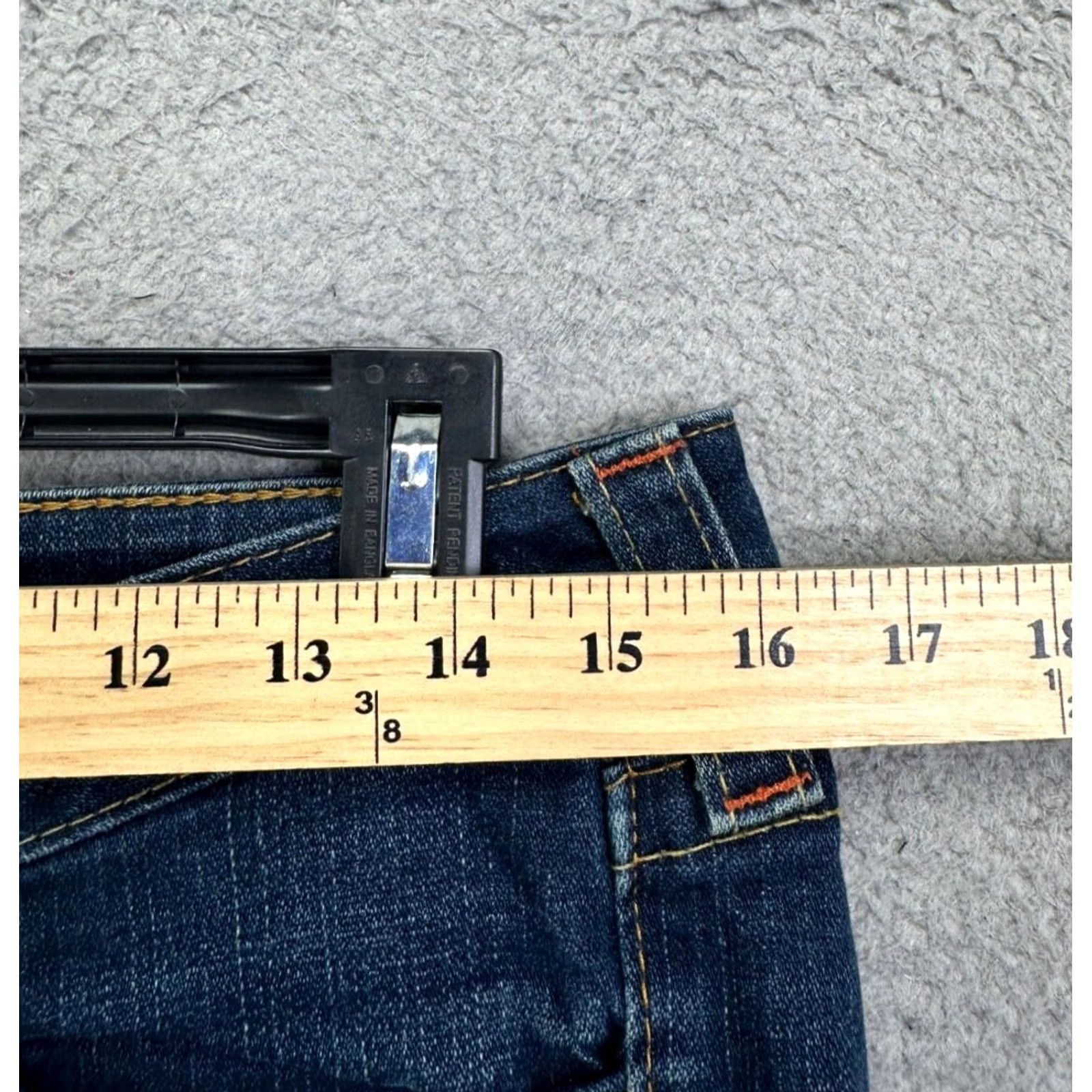 True Religion VINTAGE True Religion Jeans Womens 27 Stella Blue Distressed Slim Skinny Stretch Denim Size 27" / US 4 / IT 40 - 7 Thumbnail