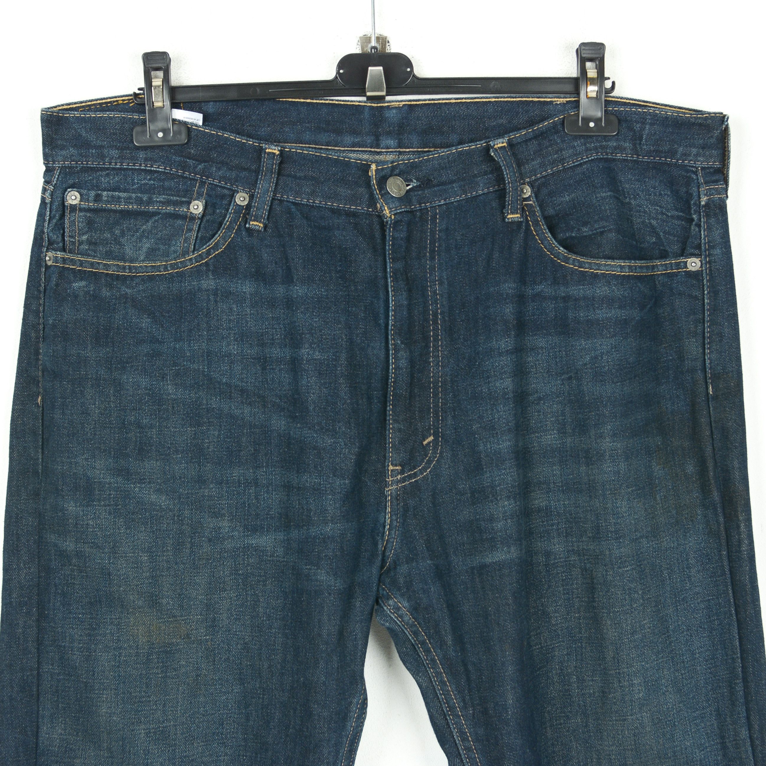 Levi's 505 W38 L30 Regular Straight Leg Jeans Denim Pants Trousers Size US 38 / EU 54 - 2 Thumbnail
