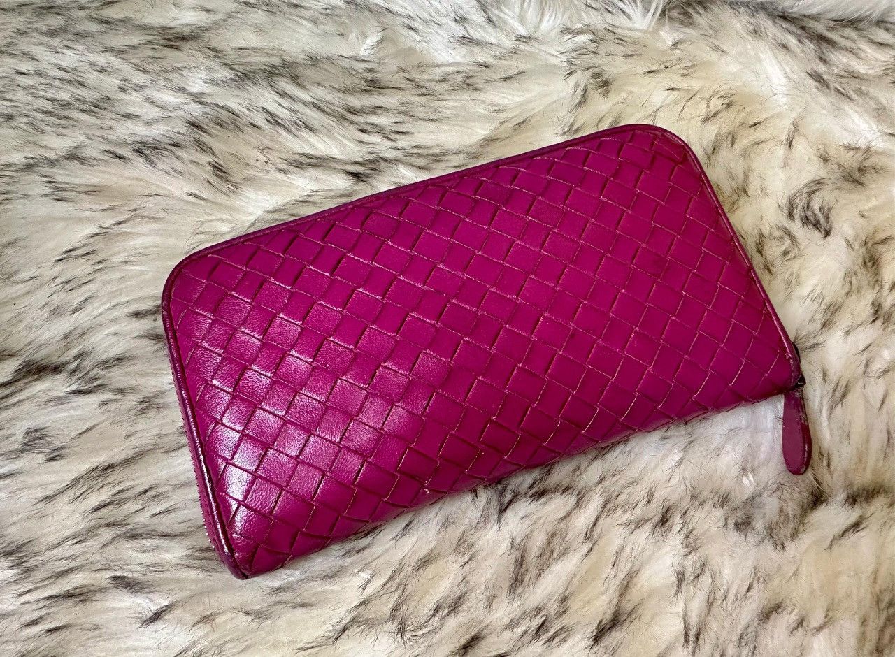 Bottega Veneta Authentic Bottega Veneta Intrecciato Zip Around Wallet Size ONE SIZE - 2 Thumbnail