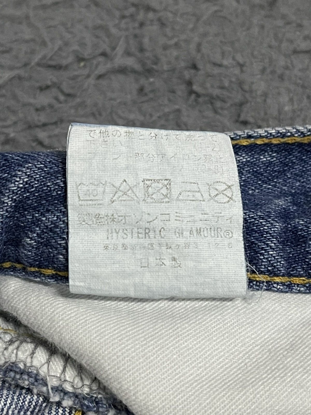 Designer × Hysteric Glamour × Japanese Brand Rare Hysteric Glamour Jeans Size 23" - 15 Thumbnail