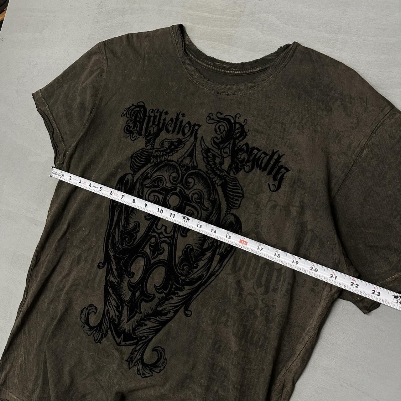 Affliction Y2K Affliction Wings Crazy Cyber Goth Tee Shirt Large Size US L / EU 52-54 / 3 - 3 Thumbnail