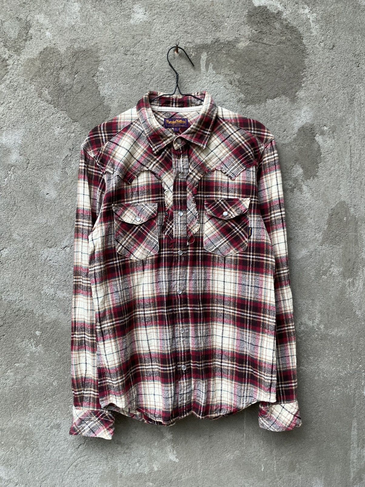 Beauty Beast Distresed Purple & yellow Junyawatanabe style Size US L / EU 52-54 / 3 - 1 Thumbnail