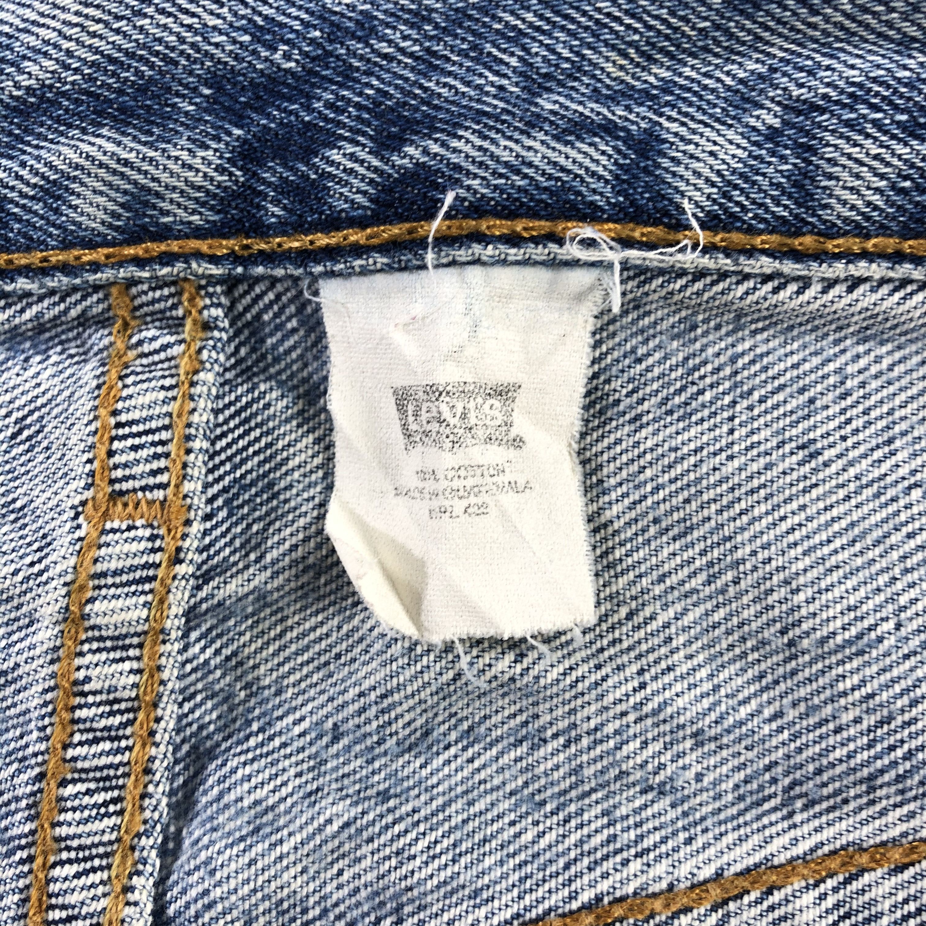 Levi's Vintage Levis 501 Jeans Dirty Wash Denim Kj1412 Size US 34 / EU 50 - 16 Thumbnail