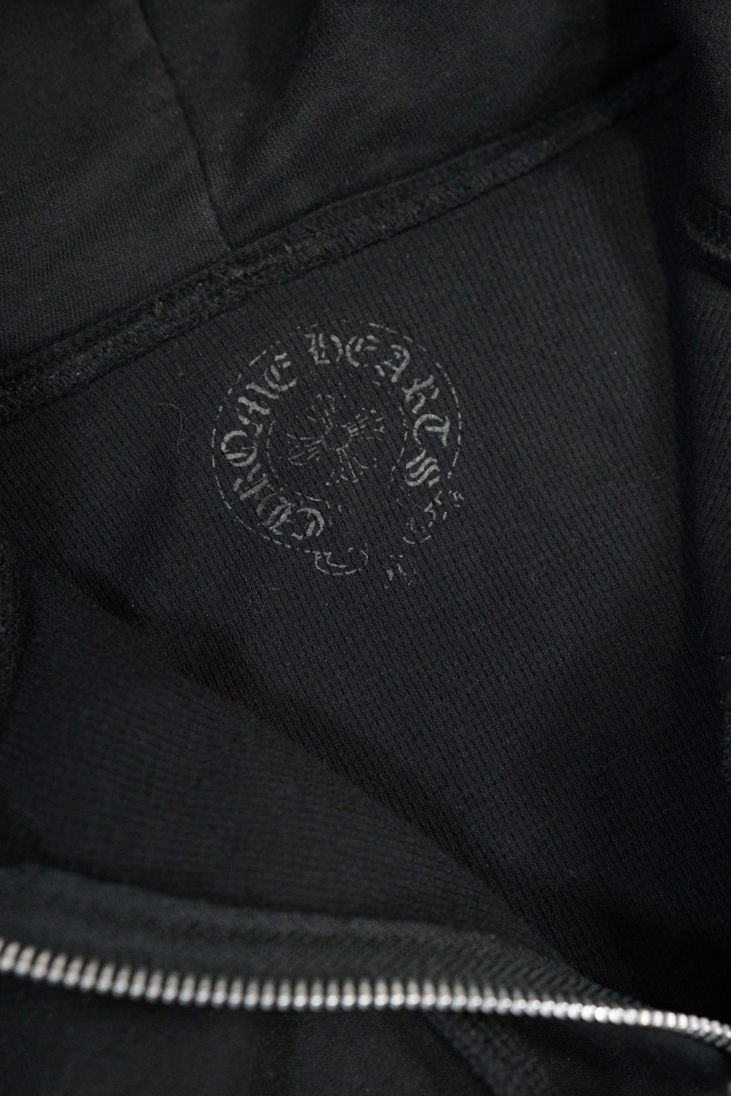Chrome Hearts Chrome Hearts Red Horseshoe Waffle Zip Up Hoodie Size US XL / EU 56 / 4 - 9 Thumbnail
