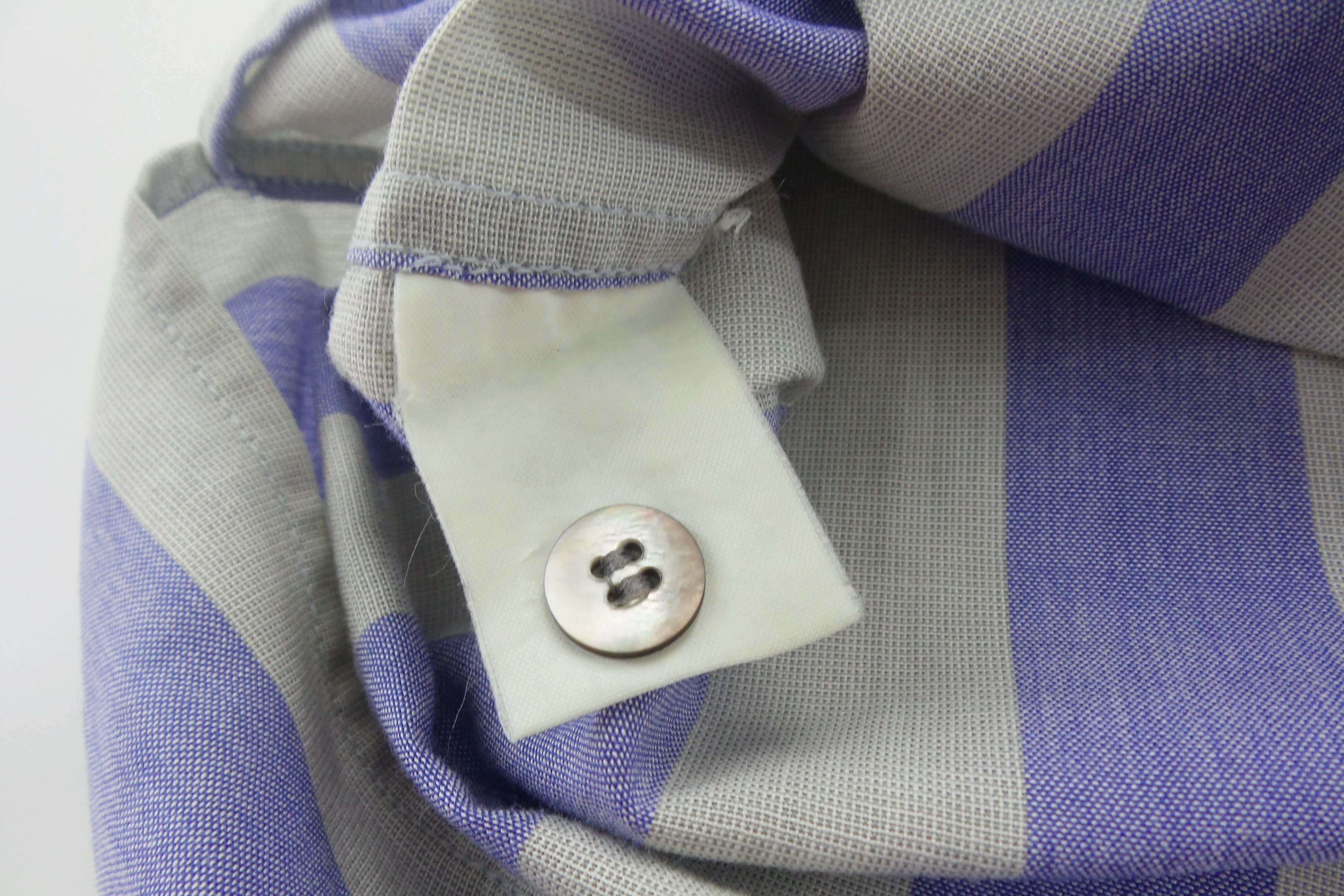 Issey Miyake Issey Miyake Stripes Shirts Size US M / EU 48-50 / 2 - 6 Thumbnail