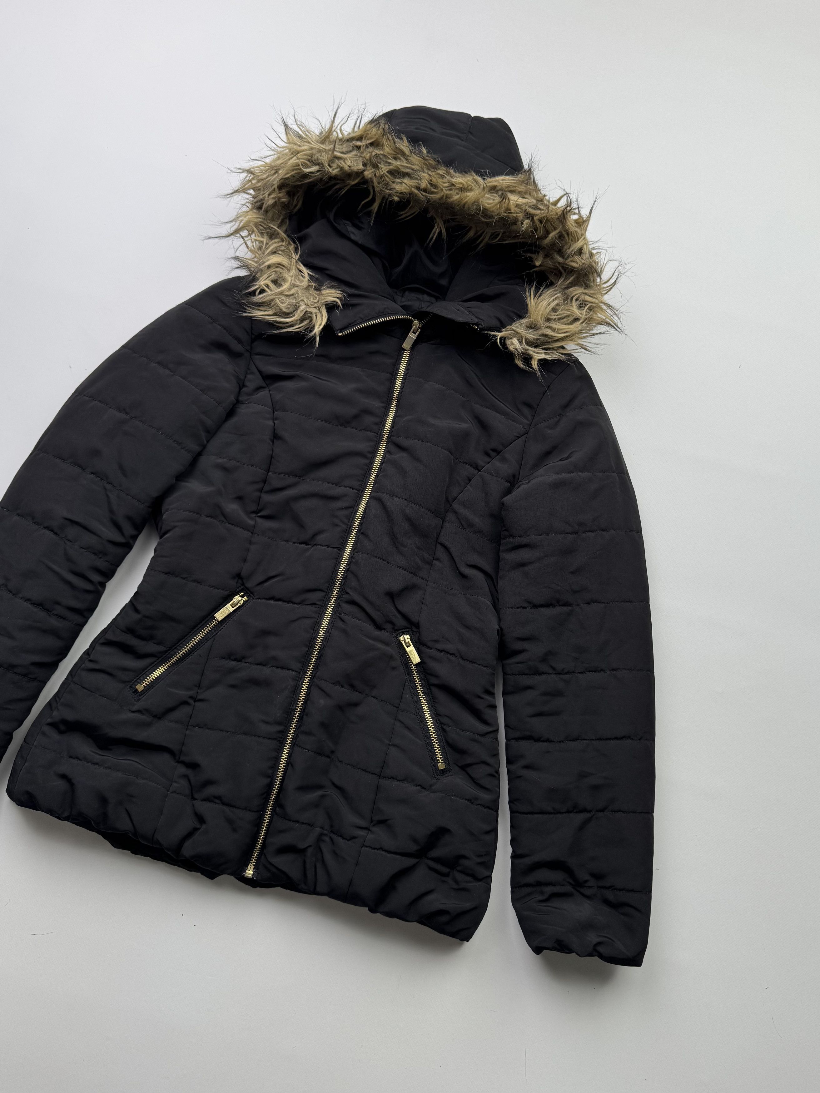 Japanese Brand Vintage Jacket With Faux Fur Hood B752(V100)E2 Size M / US 6-8 / IT 42-44 - 3 Thumbnail