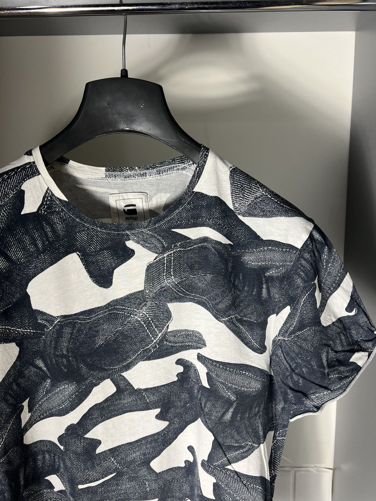 G-Star × Vintage VERY RARE G STAR RAW DESIGNER SHARKS T-SHIRT JAPAN STYLE Y2K Size US M / EU 48-50 / 2 - 2 Thumbnail