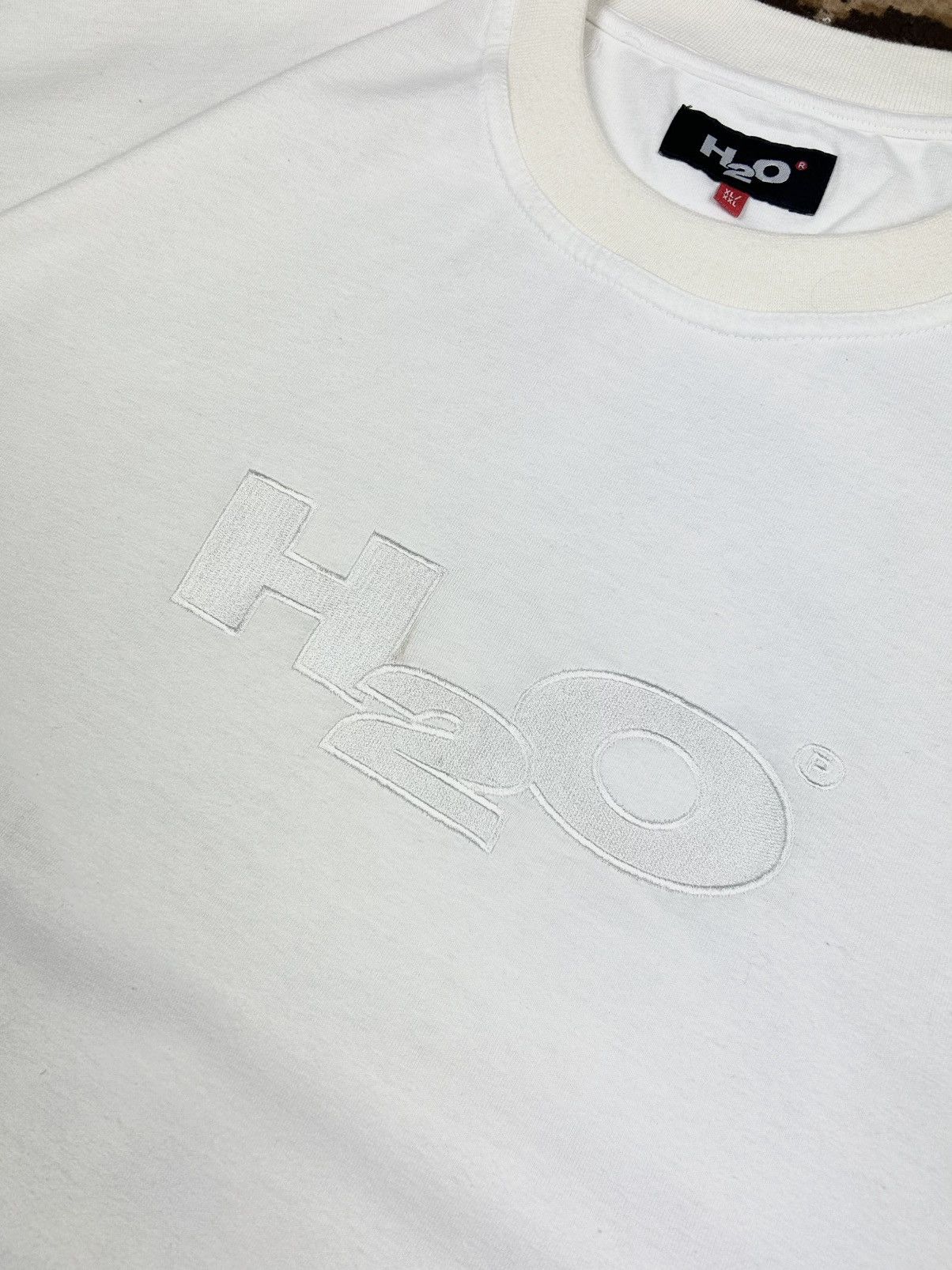 Vintage Vintage H2O Oversized tee embroidered logo Size US XXL / EU 58 / 5 - 6 Thumbnail