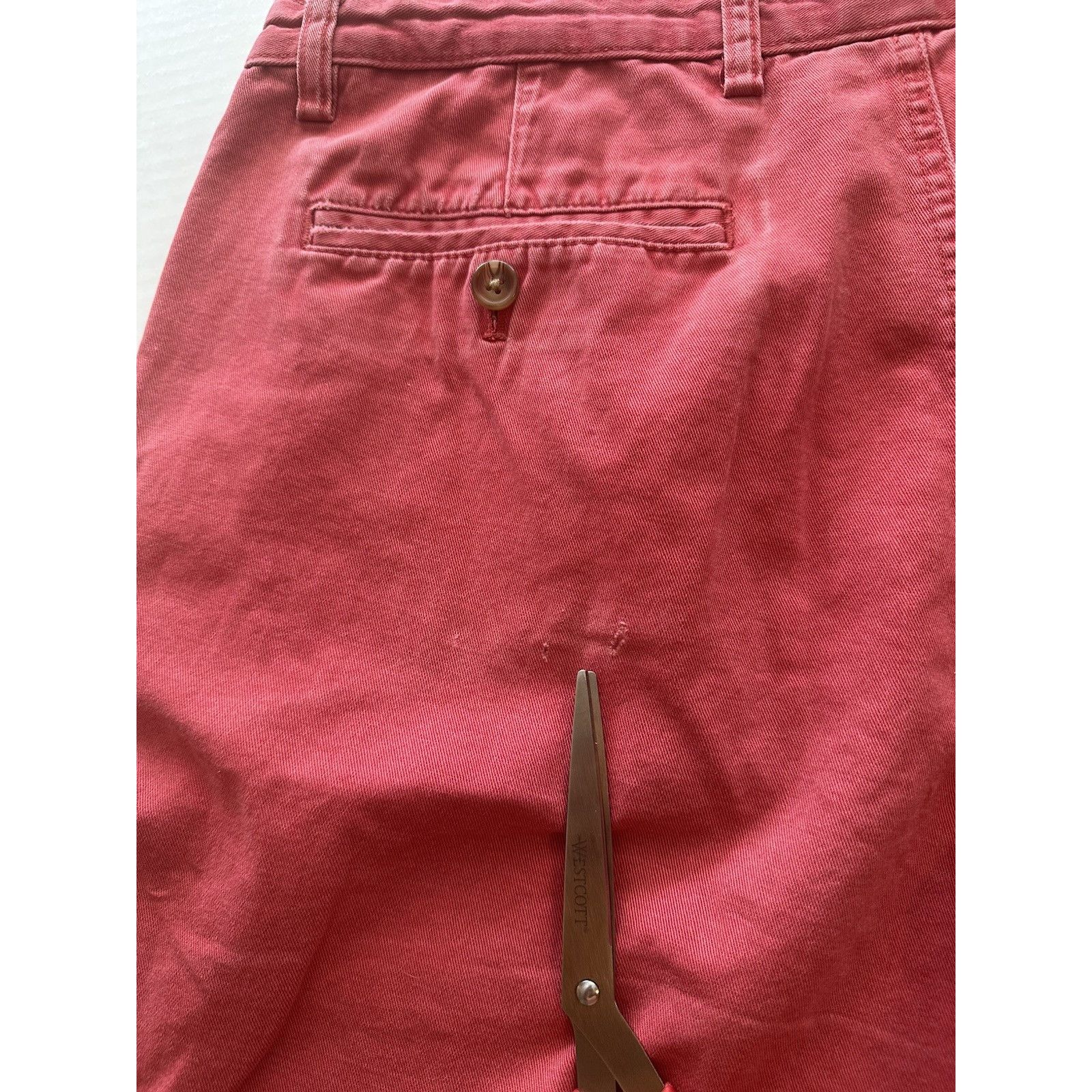 Chaps Chaps Ralph Lauren Men's Chino Shorts Dark Pink Sz 36 Cotton Size US 36 / EU 52 - 8 Thumbnail