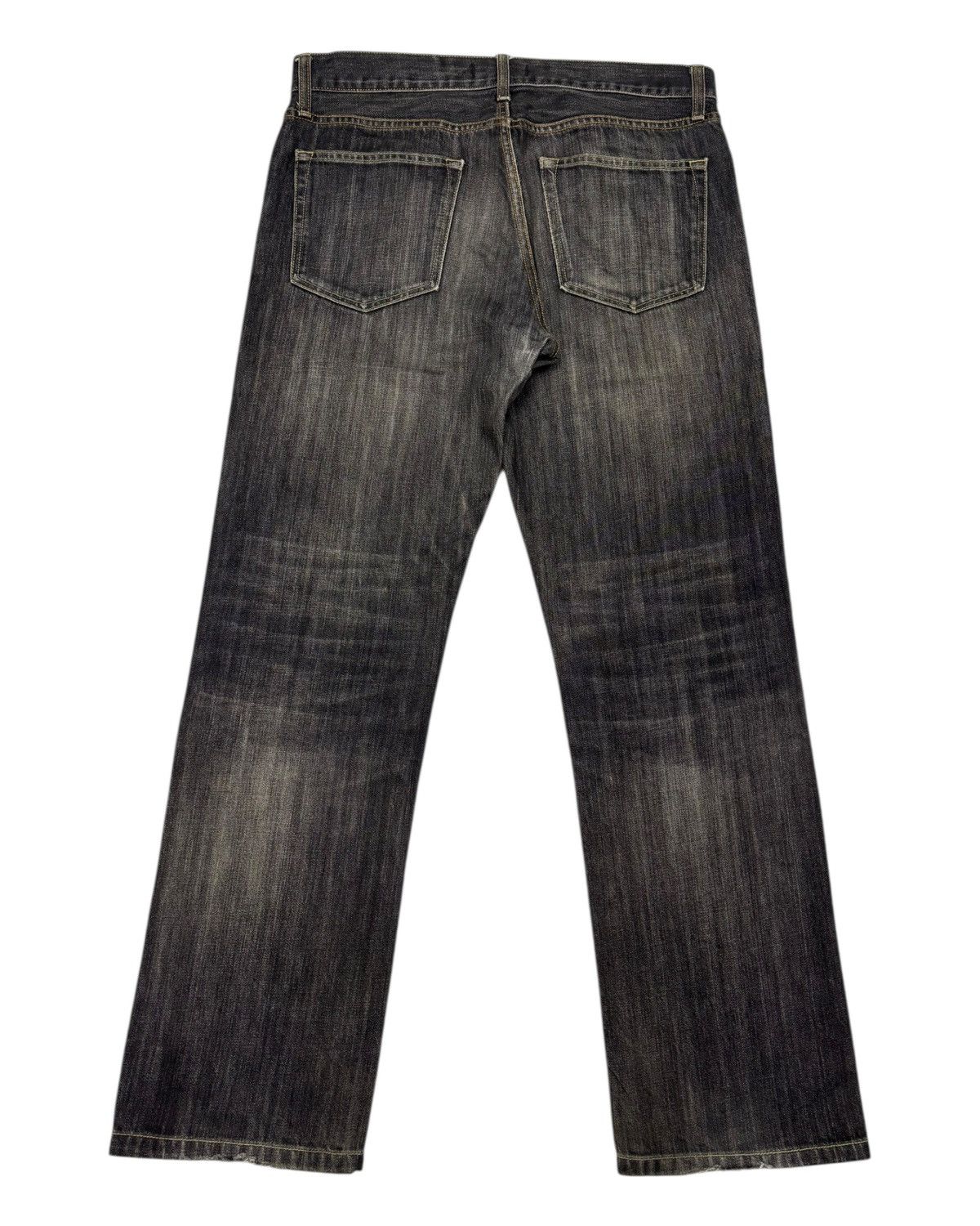 Undercover RUSTY BLACK BAGGY JEANS UNIQLO DISTRESSED DENIM Size US 34 / EU 50 - 8 Thumbnail