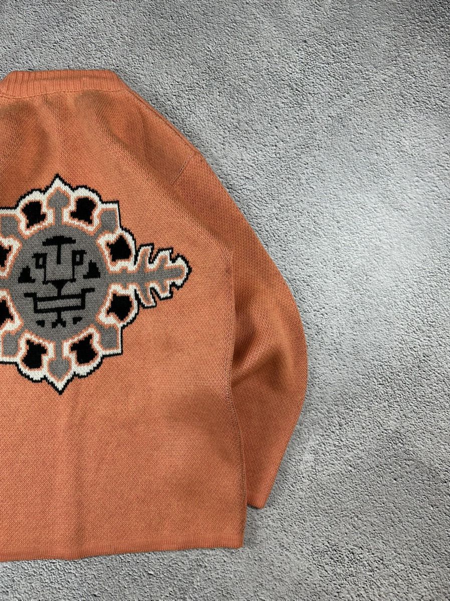Japanese Brand Vintage Knitwear Japan Ribbed Sweater 90s Abstract Graphic Size US XL / EU 56 / 4 - 12 Thumbnail