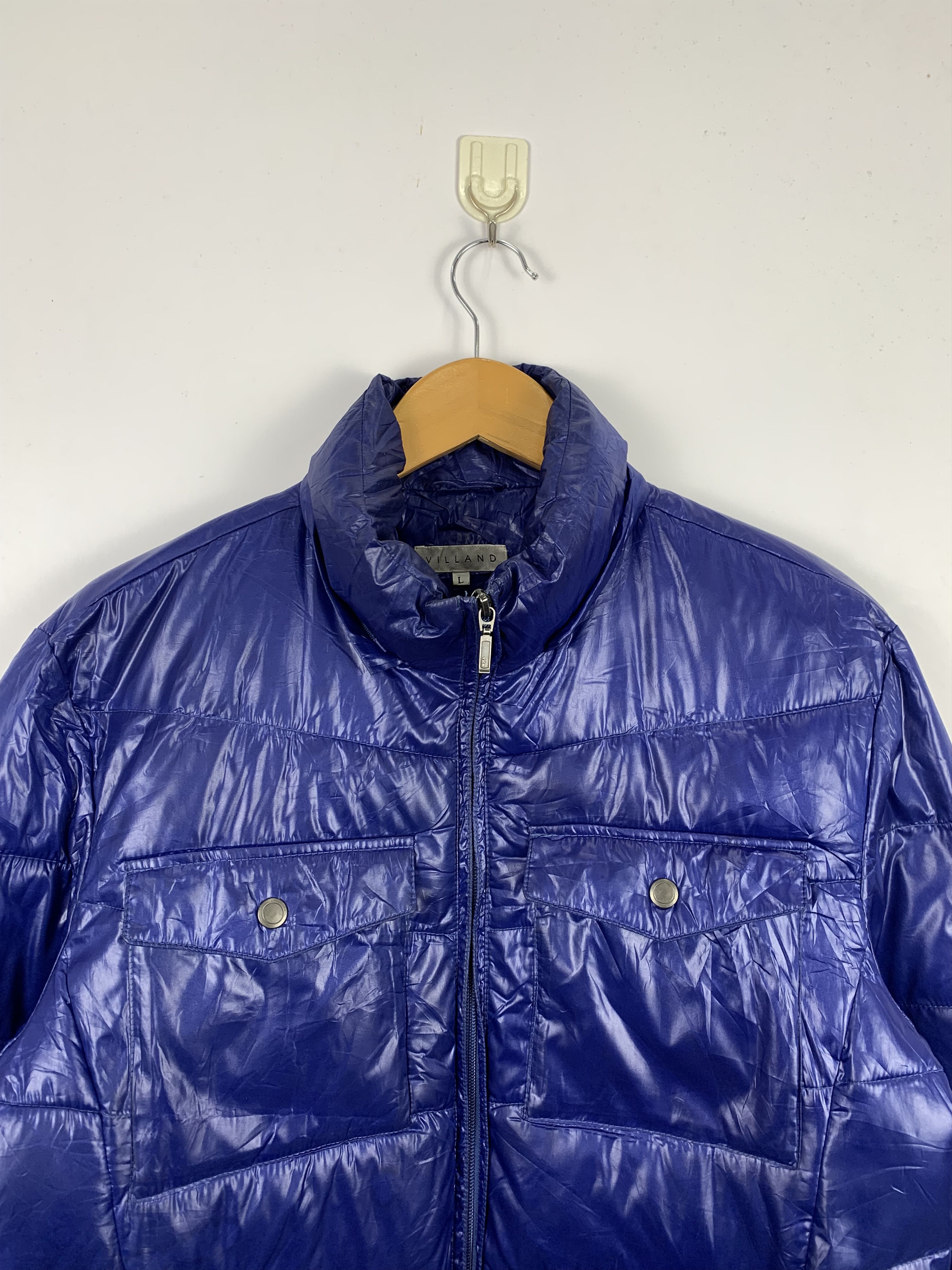 Vintage Japanese Brand Villand Puffer Jacket J1309 Size US L / EU 52-54 / 3 - 2 Thumbnail