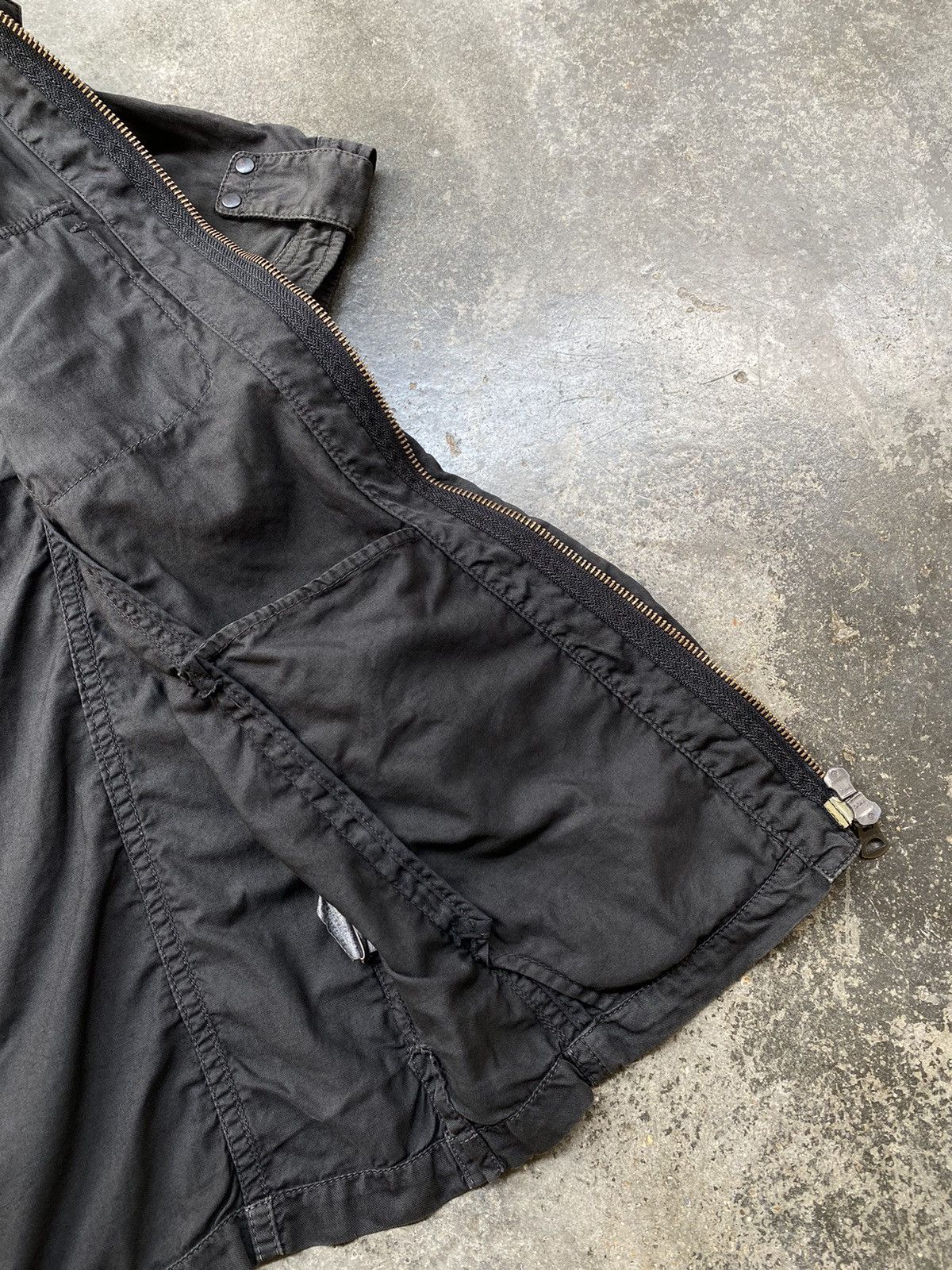 Tete Homme Vintage Tete Homme Issey Miyake Distressed Button up Size US S / EU 44-46 / 1 - 11 Thumbnail