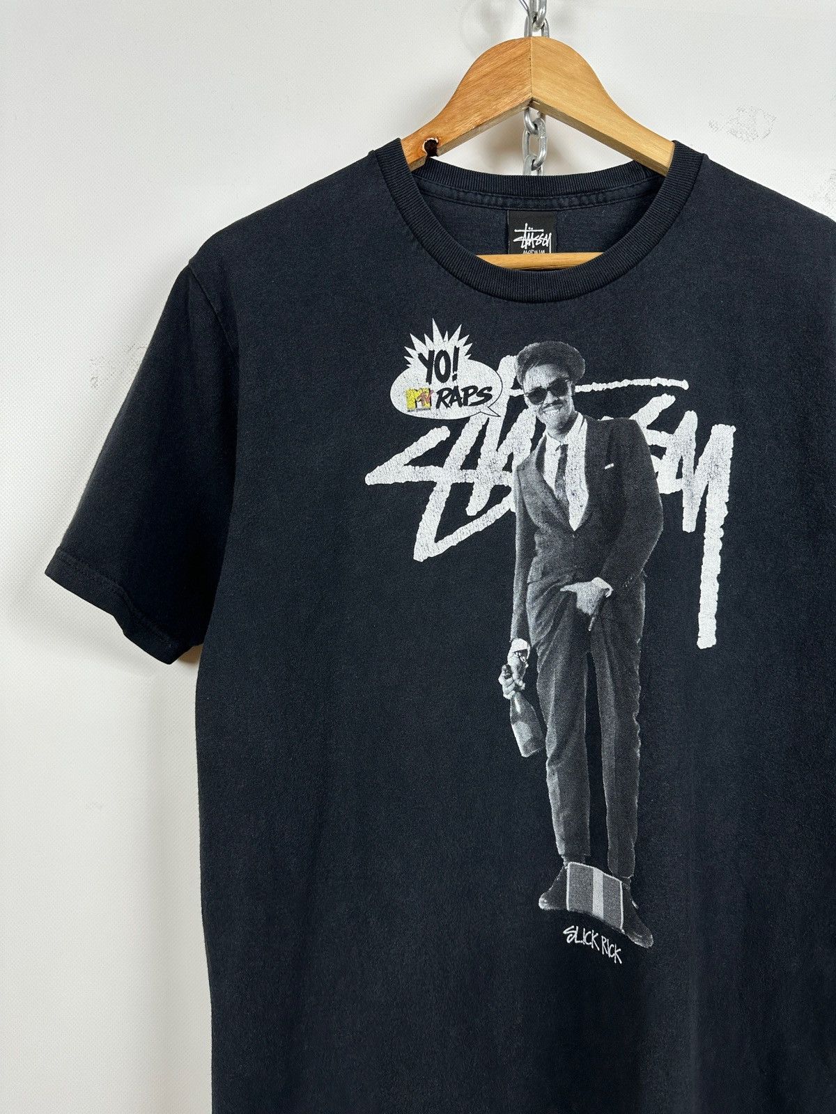 Stussy Vintage Stussy Yo! MTV Raps Slick Rick T-Shirt Size US M / EU 48-50 / 2 - 4 Thumbnail