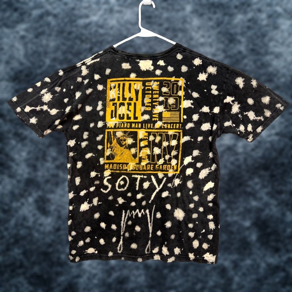 Vintage Billy Joel 2019 Piano Man Concert New York Tie-Dye T-Shirt Custom Mens Medium Shirts Mens Size US M / EU 48-50 / 2 - 1 Thumbnail