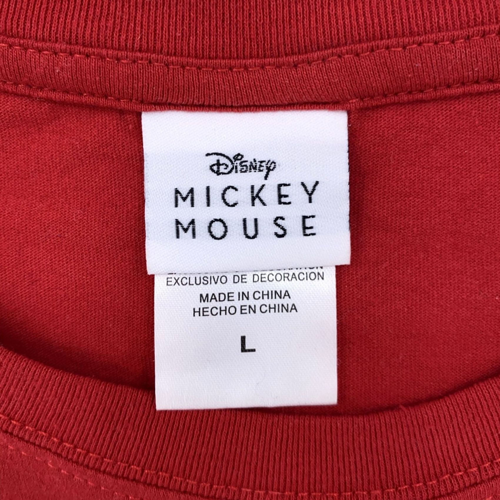 Disney Disney Mickey Mouse Shirt Mens Large Classic Graphic Tee Size US L / EU 52-54 / 3 - 4 Thumbnail