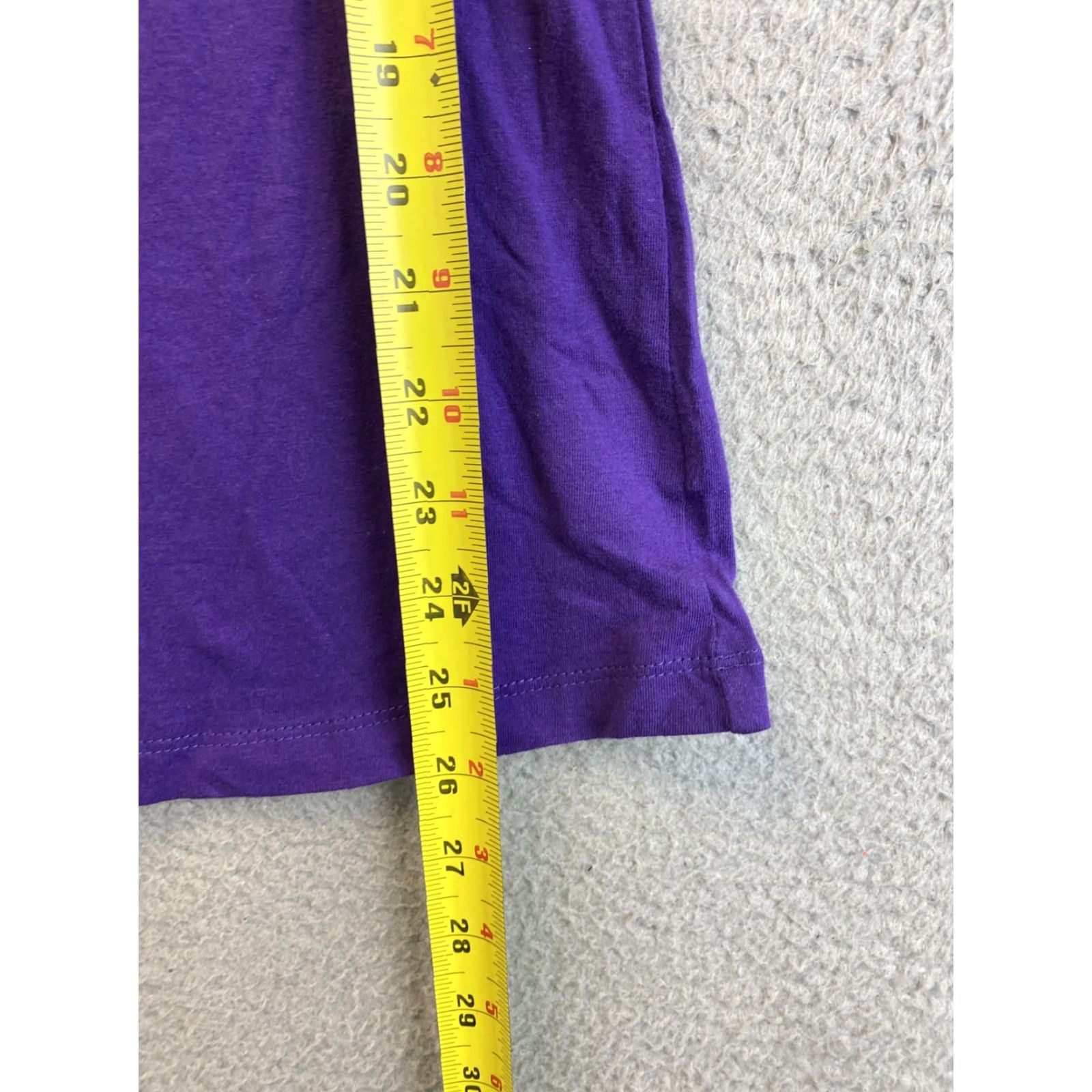 New Era New Era Womens S Pullover Short Sleeve Crew Neck T Shirt Purple/ 93-33 Size S / US 4 / IT 40 - 6 Thumbnail
