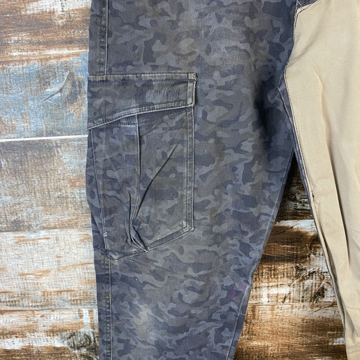 Other DL Tora Camo Gray Cargo Multipocket Pants #C923 Size US 29 - 9 Thumbnail
