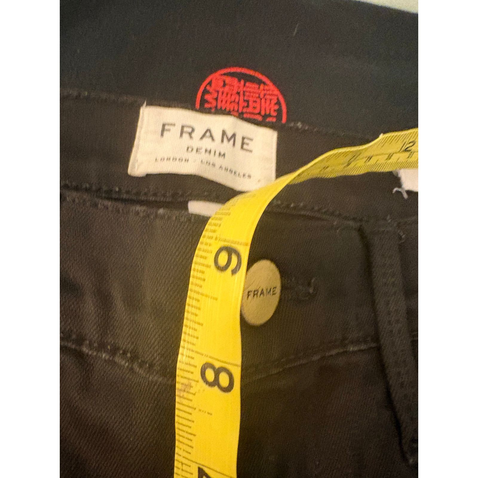Frame Frame Black High Skinny Jeans Size 24 Size 24" / US 00 / IT 34 - 7 Thumbnail