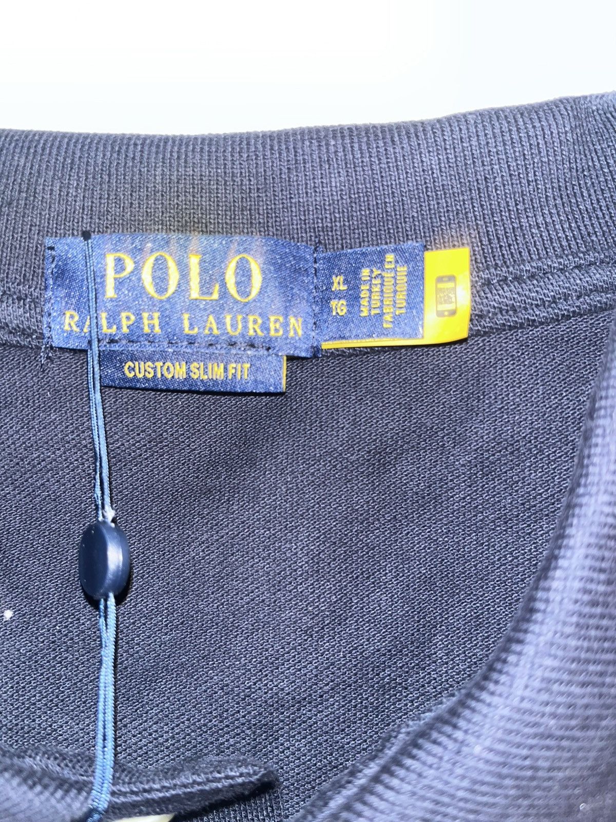 Polo Ralph Lauren Polo Ralph Lauren Navy Blue Shirt Size US XL / EU 56 / 4 - 2 Thumbnail