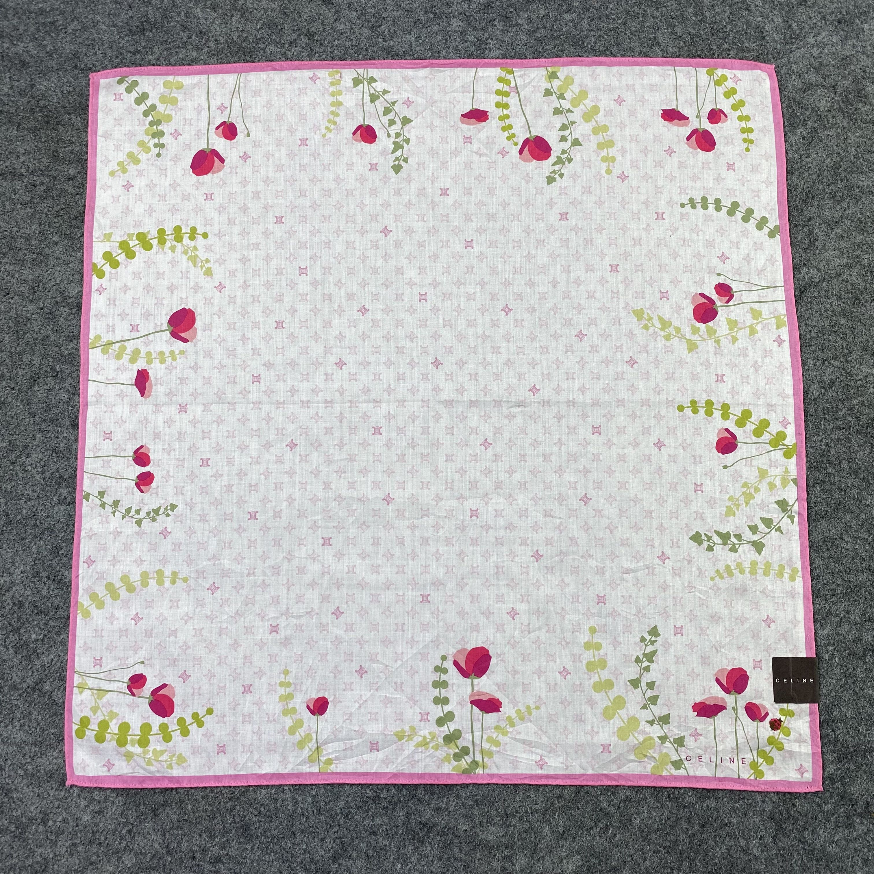 Celine Celine Handkerchief / Bandana / Neckerchief-B2282 Size ONE SIZE - 3 Thumbnail