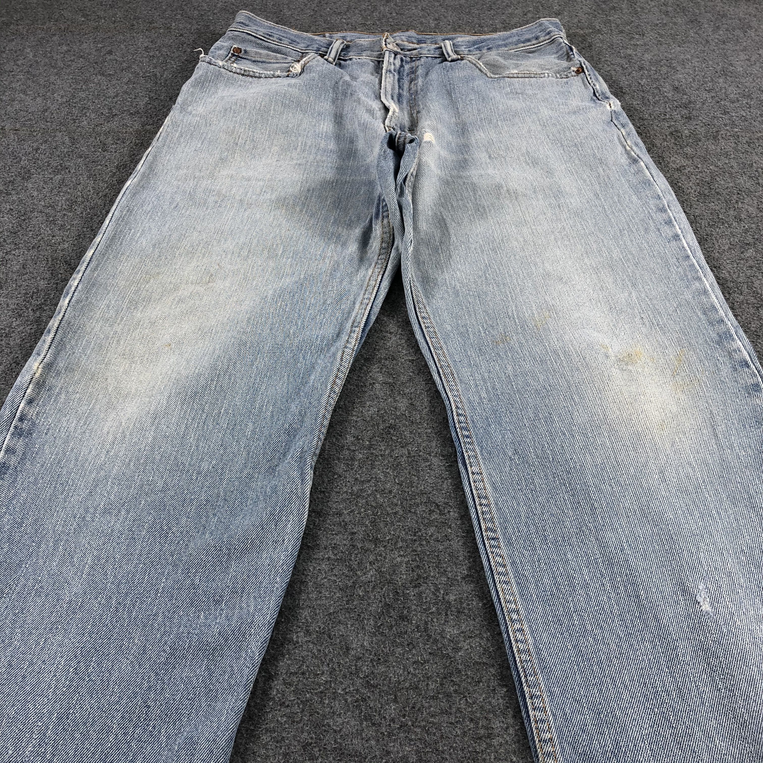Levi's × Vintage Vintage Light Wash Levis 550 Jeans-JM1715 Size US 32 / EU 48 - 3 Thumbnail