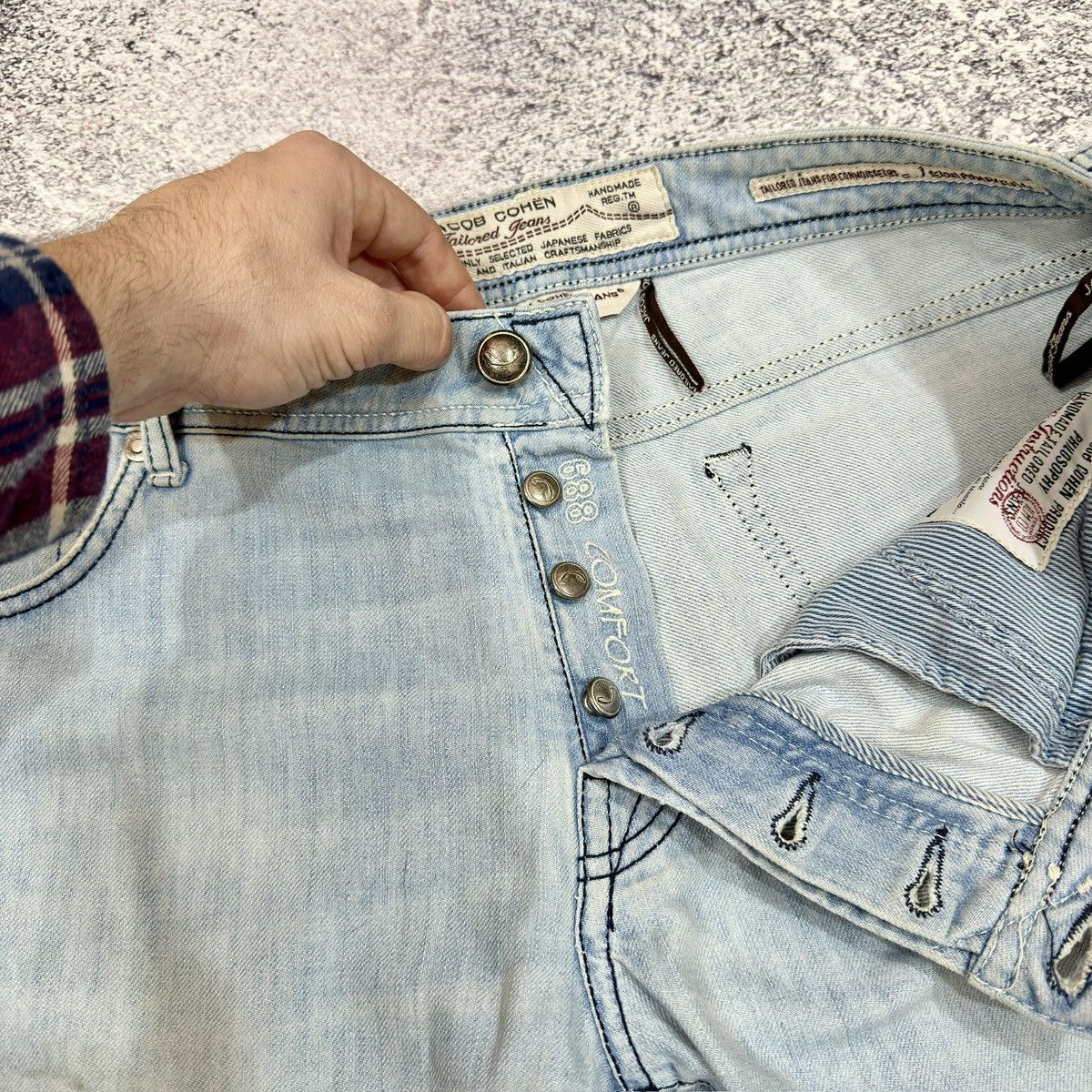 Handmade × Jacob Cohen Jacob Cohen 688 Comfort size 37 Size US 37 - 6 Thumbnail