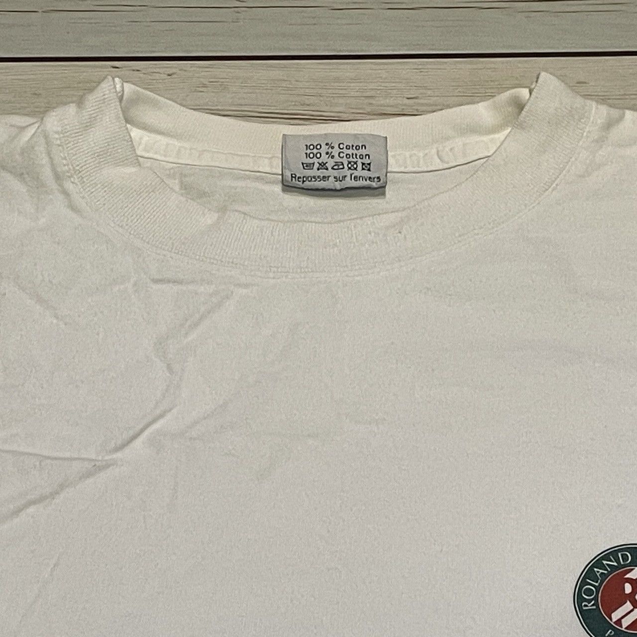 Other Rare Vintage 1998 Roland Garros Tennis Tee Grand Slam Size US XL / EU 56 / 4 - 8 Thumbnail