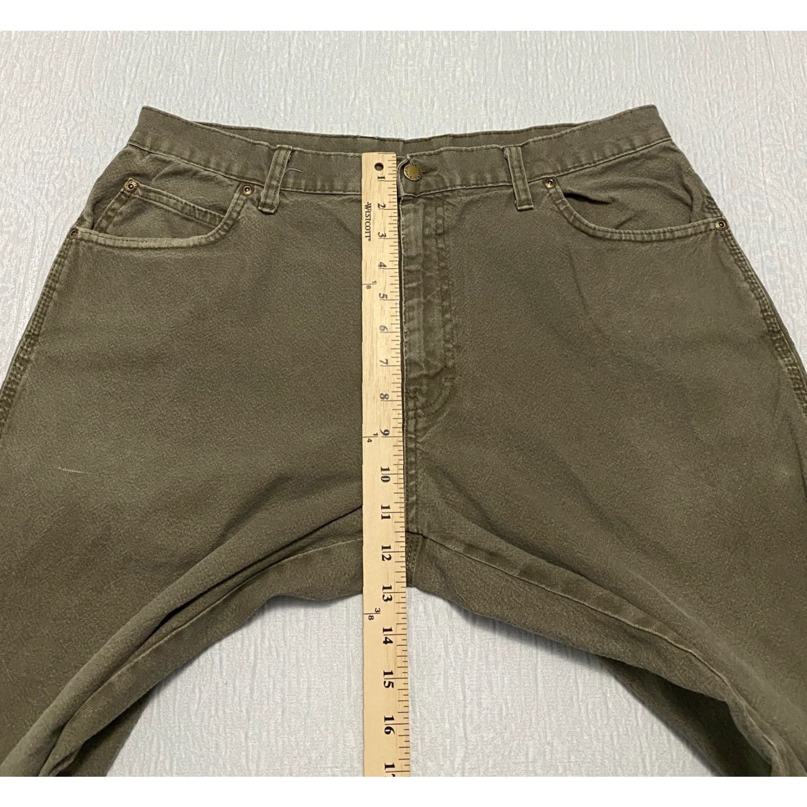 Dickies Dickies Carpenter Pants Men's 36×33 Moss Green Size US 36 / EU 52 - 7 Thumbnail