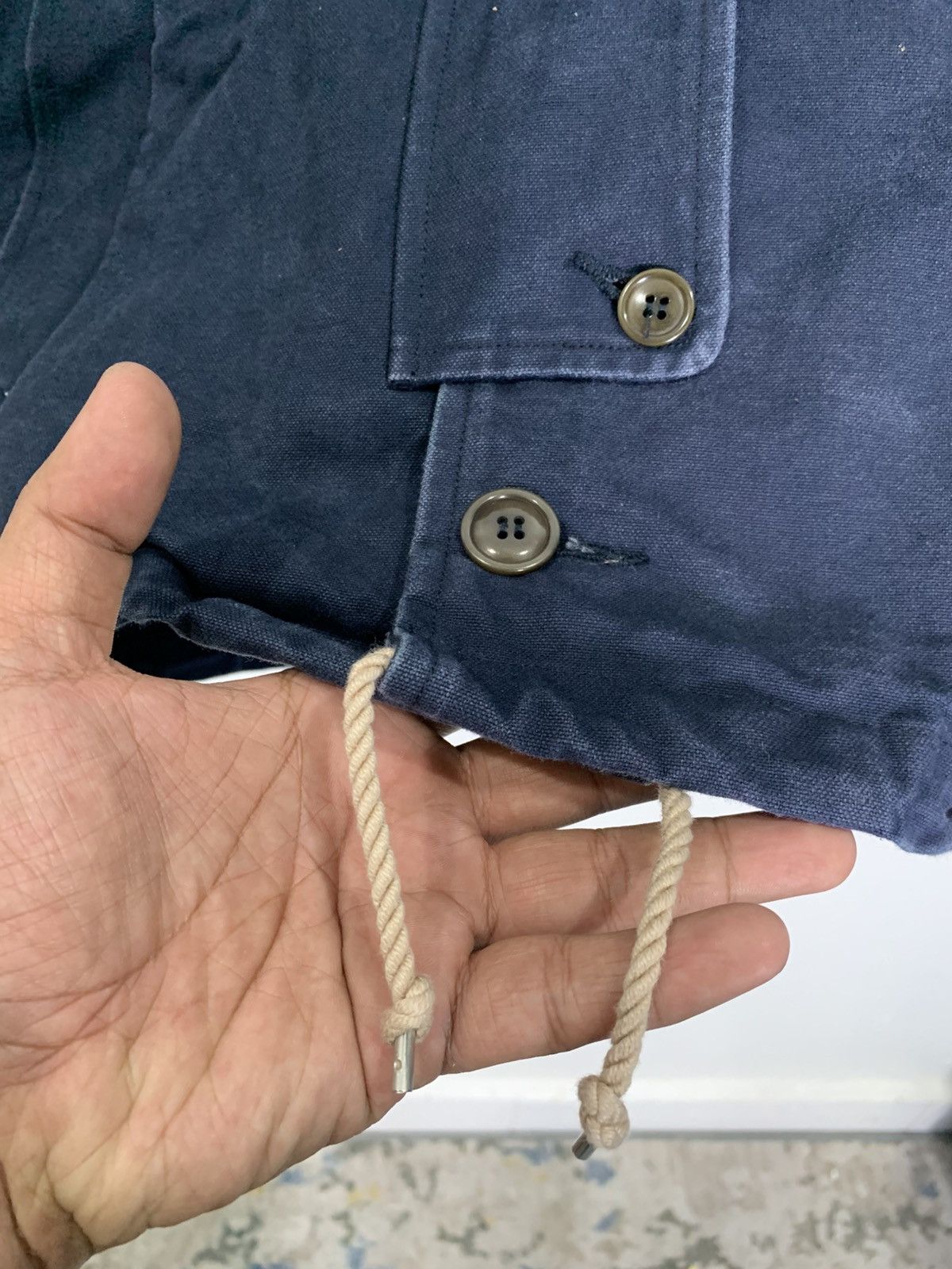 Japanese Brand 12oz CONFECT DENIM PARKA Jacket Removable Hoodie Size US M / EU 48-50 / 2 - 6 Thumbnail