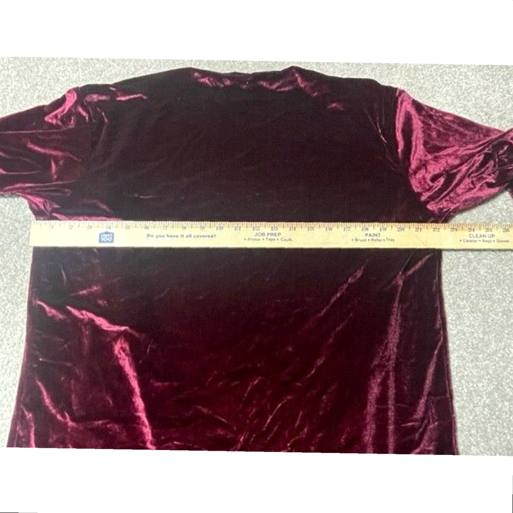 Vintage VINTAGE Y2K Crushed Velvet Cardigan Amaryllis XS/S Burgundy Kimono Jacket Women Dark Romantic Vamp Whimsigoth Witchy Velvet Red XS Size XS / US 0-2 / IT 36-38 - 3 Thumbnail