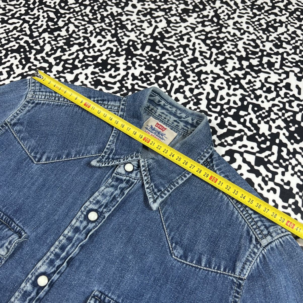 Levi's Vintage Clothing Vintage 00s Levis Red Tab Denim Shirts Retro Casual Style Size M / US 6-8 / IT 42-44 - 21 Thumbnail
