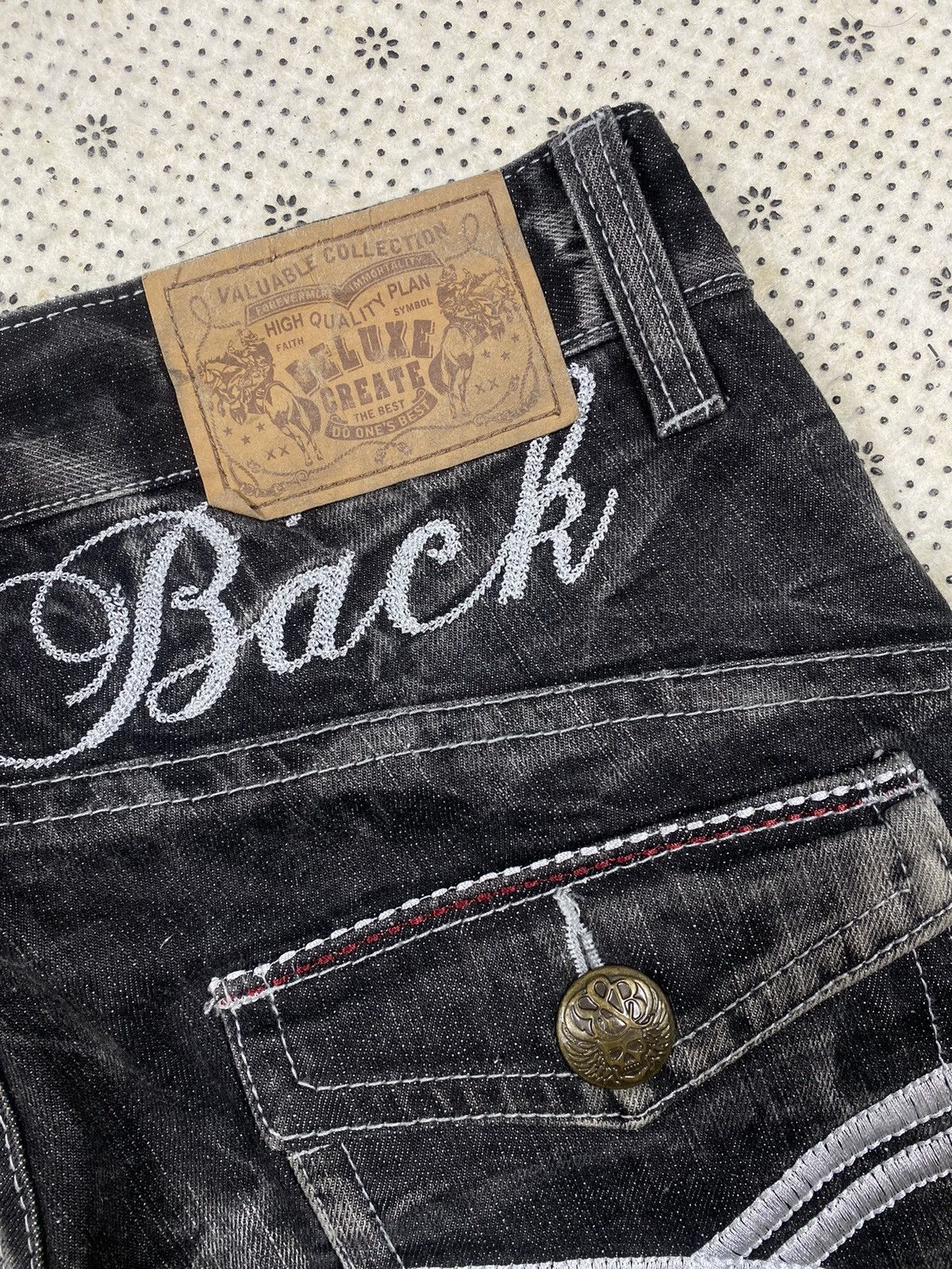 Hysteric Glamour × PPFM Extremely Patina Look Denim By Deluxe Create Size US 32 / EU 48 - 7 Thumbnail