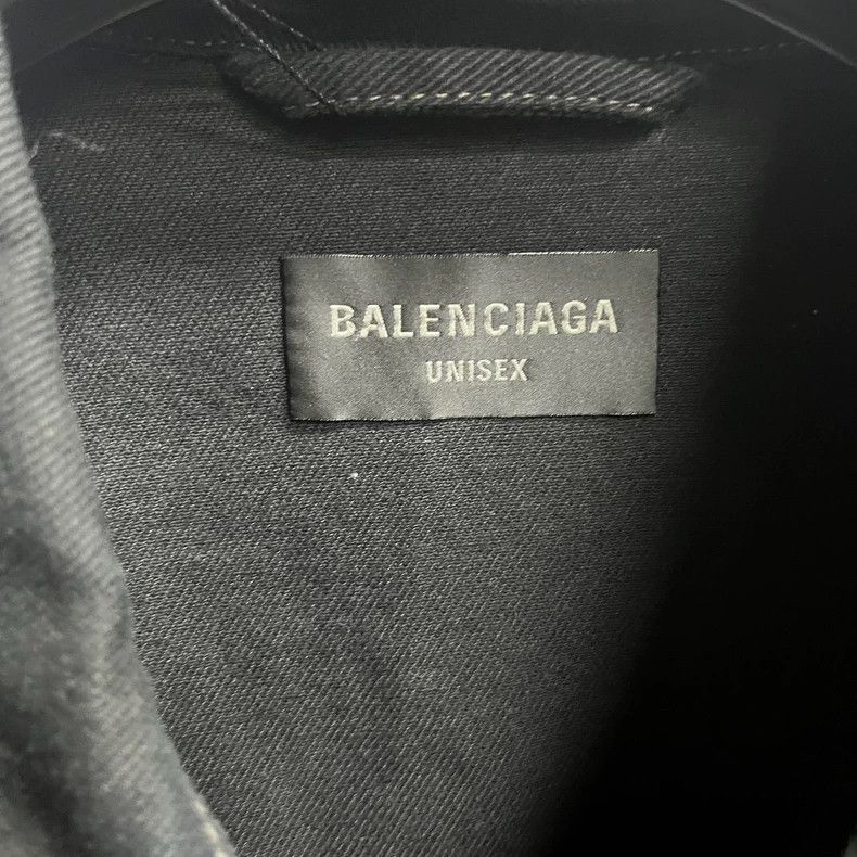Balenciaga Black Long Sleeve Button-Up Jacket-2506 Size US M / EU 48-50 / 2 - 2 Thumbnail