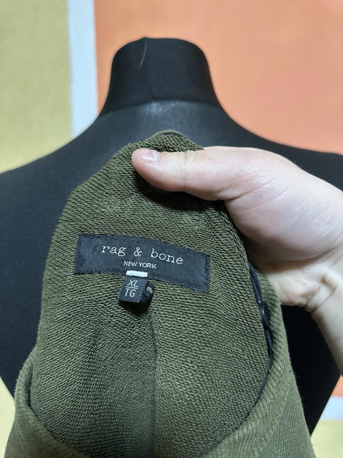 Rag & Bone Rag & Bone Sweater Pullover Airington Crew Military Sz XL Size US XL / EU 56 / 4 - 7 Thumbnail