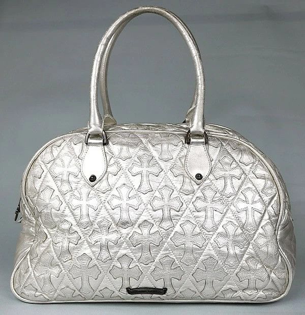 Chrome Hearts Chrome Hearts Quilted Cemetery Cross Patch Gym Bag Size ONE SIZE - 3 Thumbnail