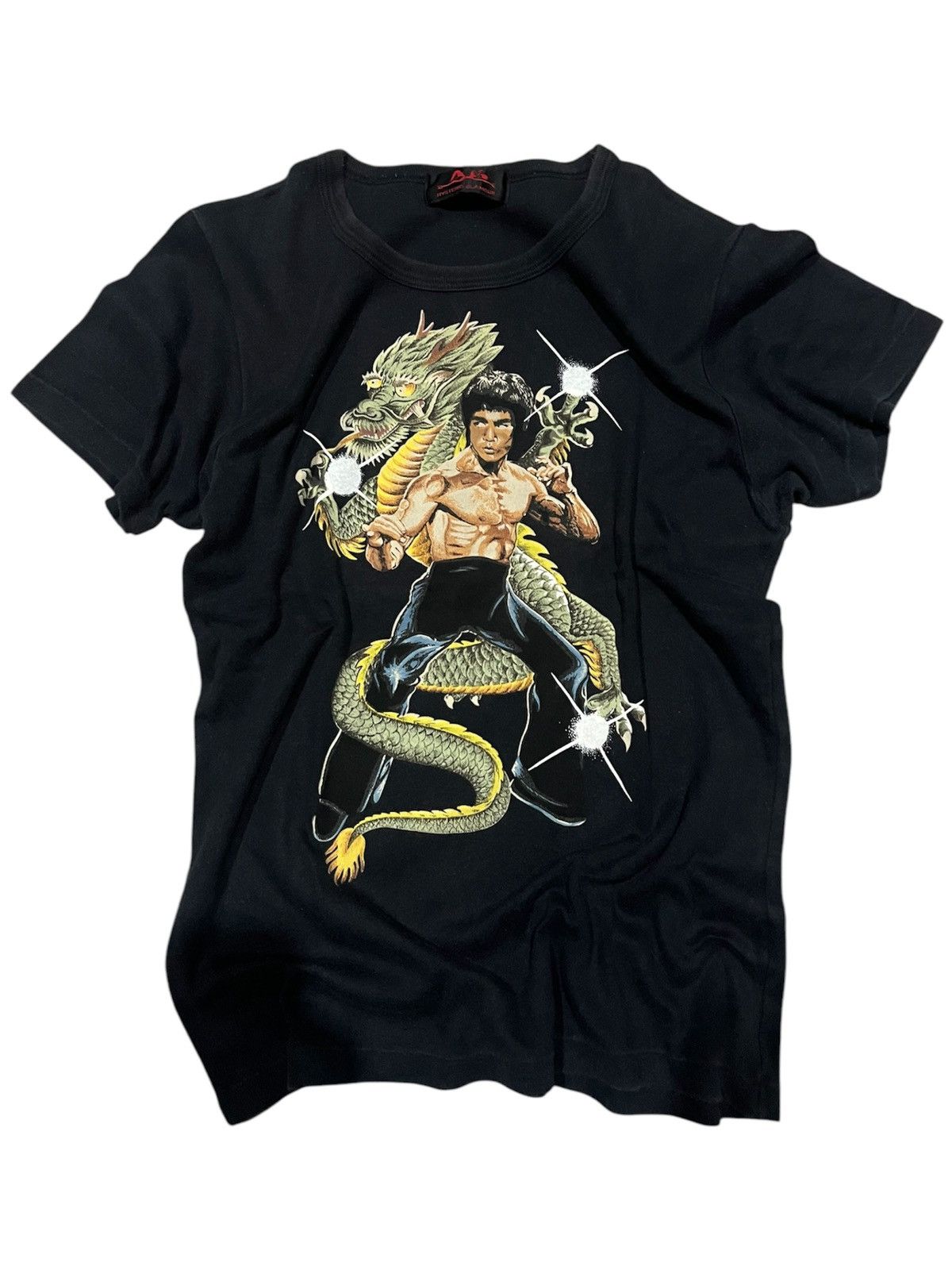 Hysteric Glamour 90s Hysteric Glamour Bruce Lee Dragon Tshirt Size US S / EU 44-46 / 1 - 1 Thumbnail