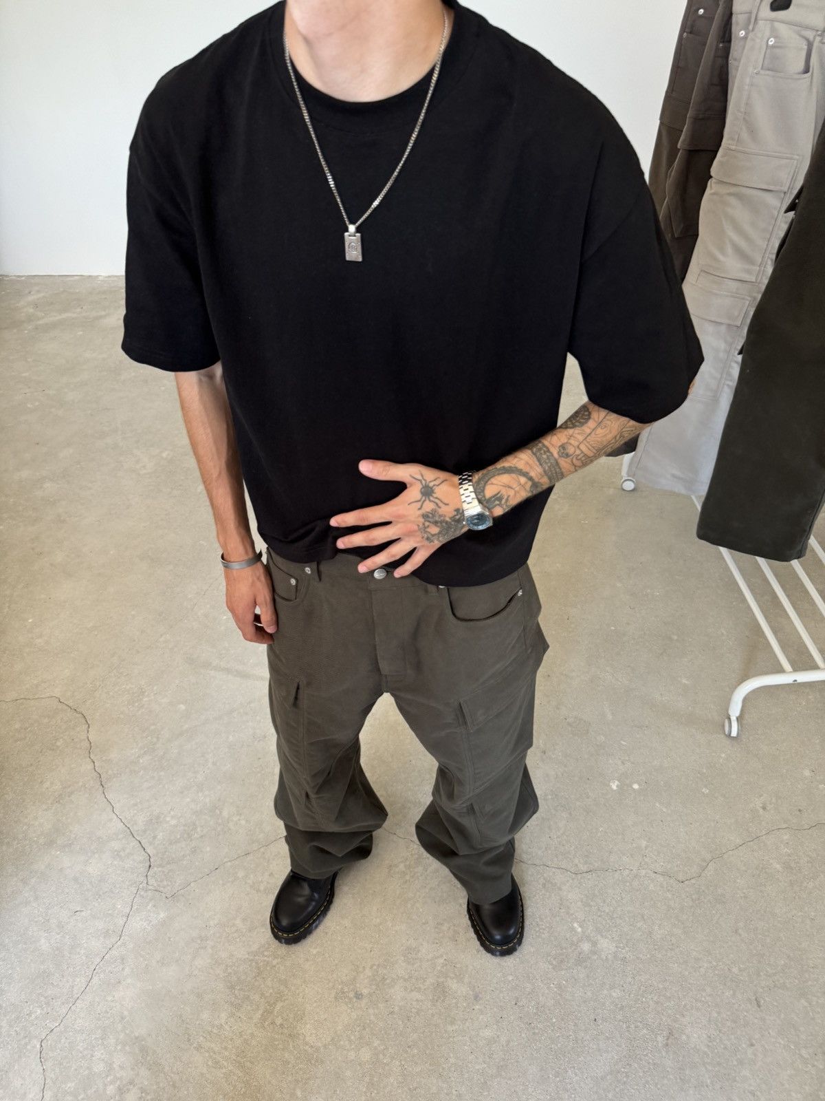 Rick Owens Rick Owens FW25 Double Cargo Pants Size US 30 / EU 46 - 7 Thumbnail
