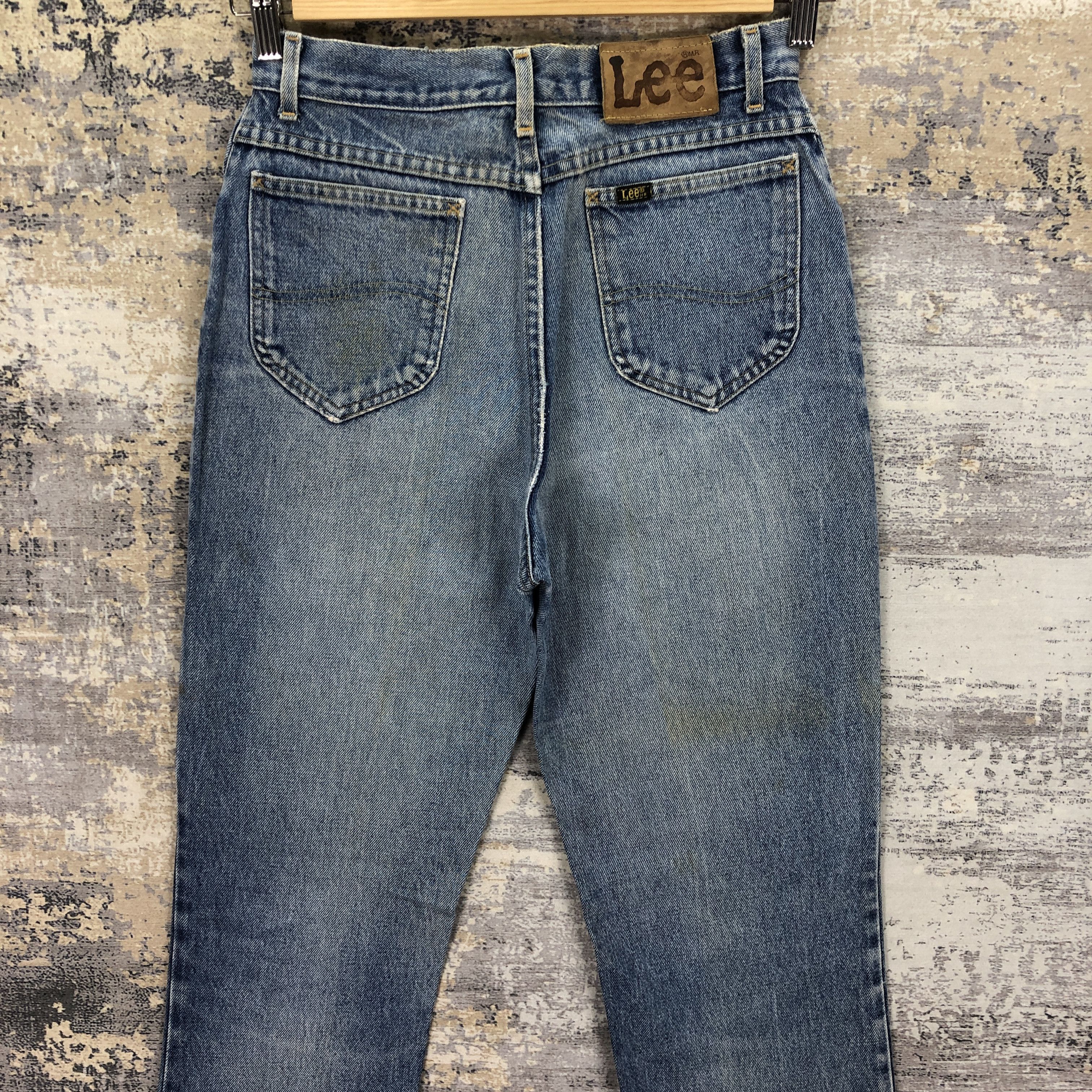 Lee Vintage 80's Lee Riders Light Wash Jeans Lee Faded Denim Size 26" / US 2 / IT 38 - 4 Thumbnail