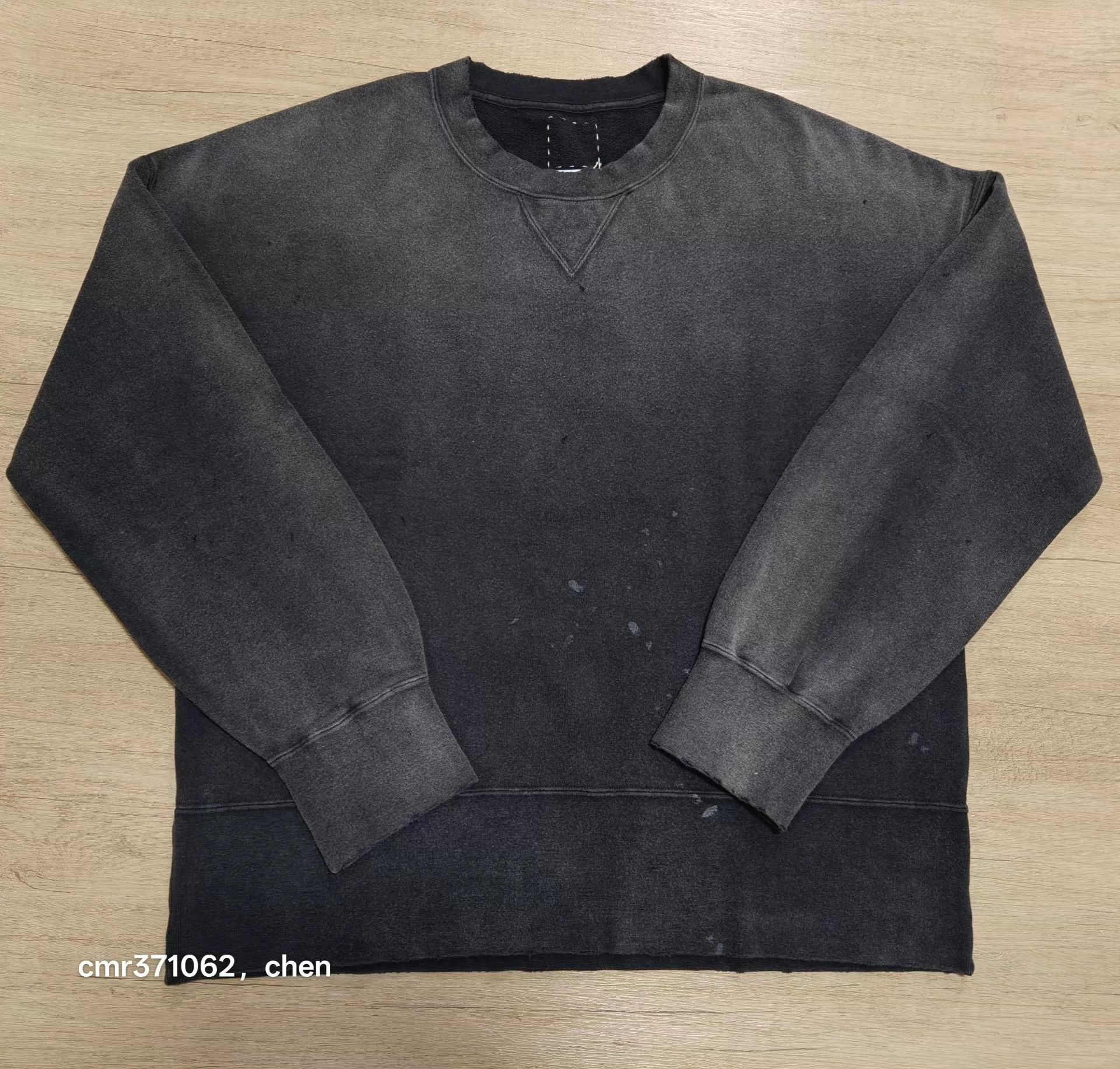 Visvim VISVIM 23SS COURT SWEAT L/S CRASH Black Size 4 Near New Size US XL / EU 56 / 4 - 1 Thumbnail