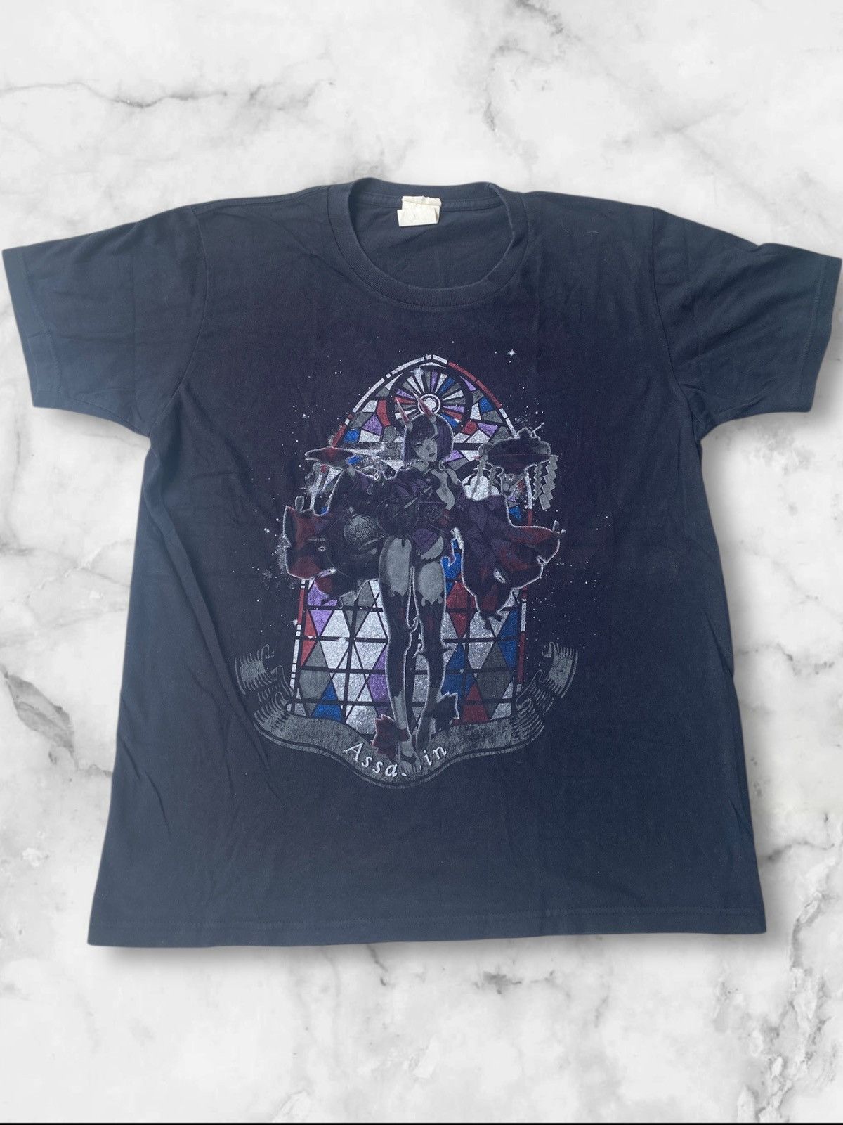 Anime Vintage FGO Shuten Douji Anime Tee – Assassin Graphic Size US M / EU 48-50 / 2 - 1 Thumbnail