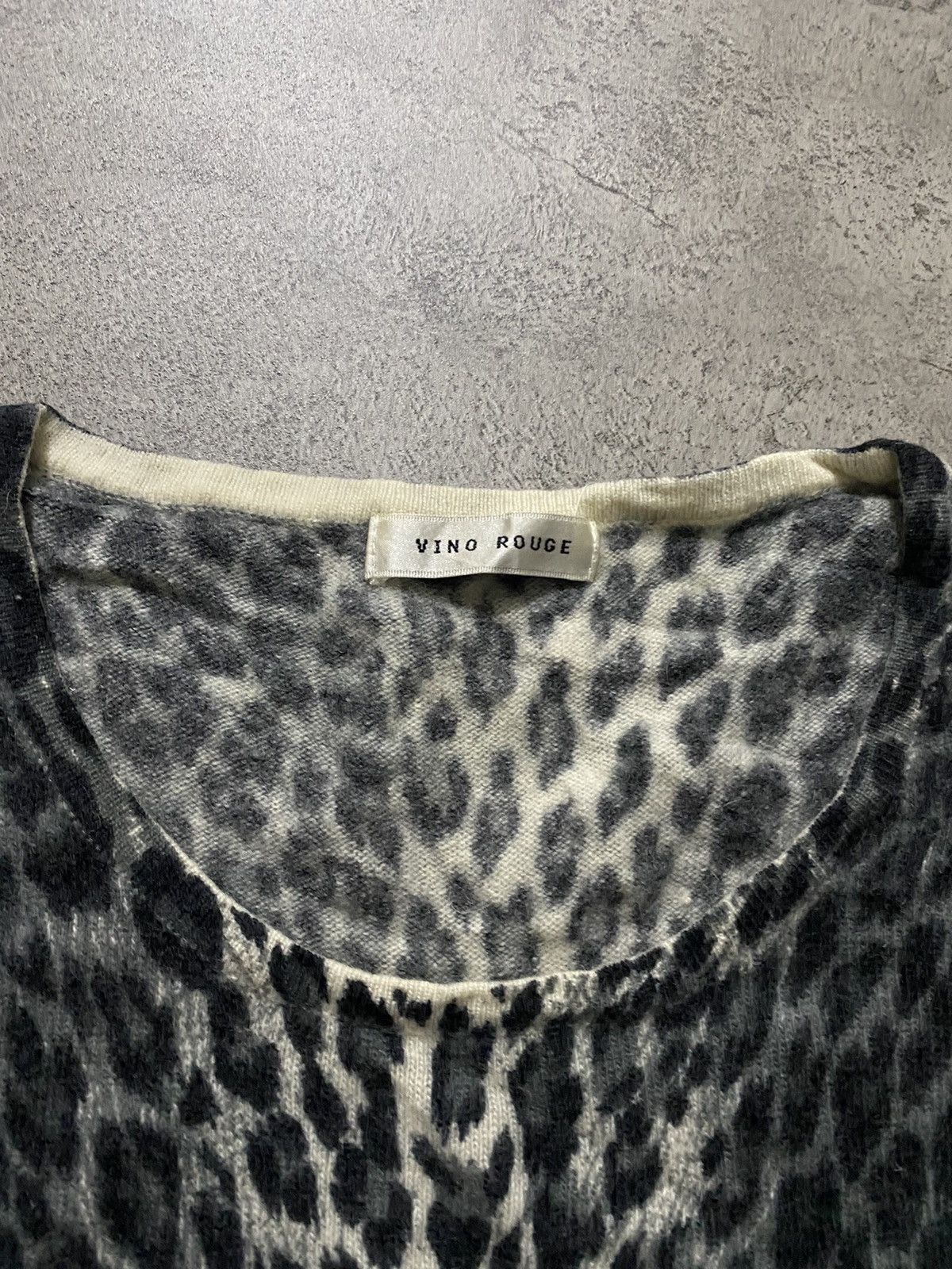 Hysteric Glamour Y2k Vino Rouge Leopard Grunge Poem Ifisixwasninw Tee Size S / US 4 / IT 40 - 4 Thumbnail