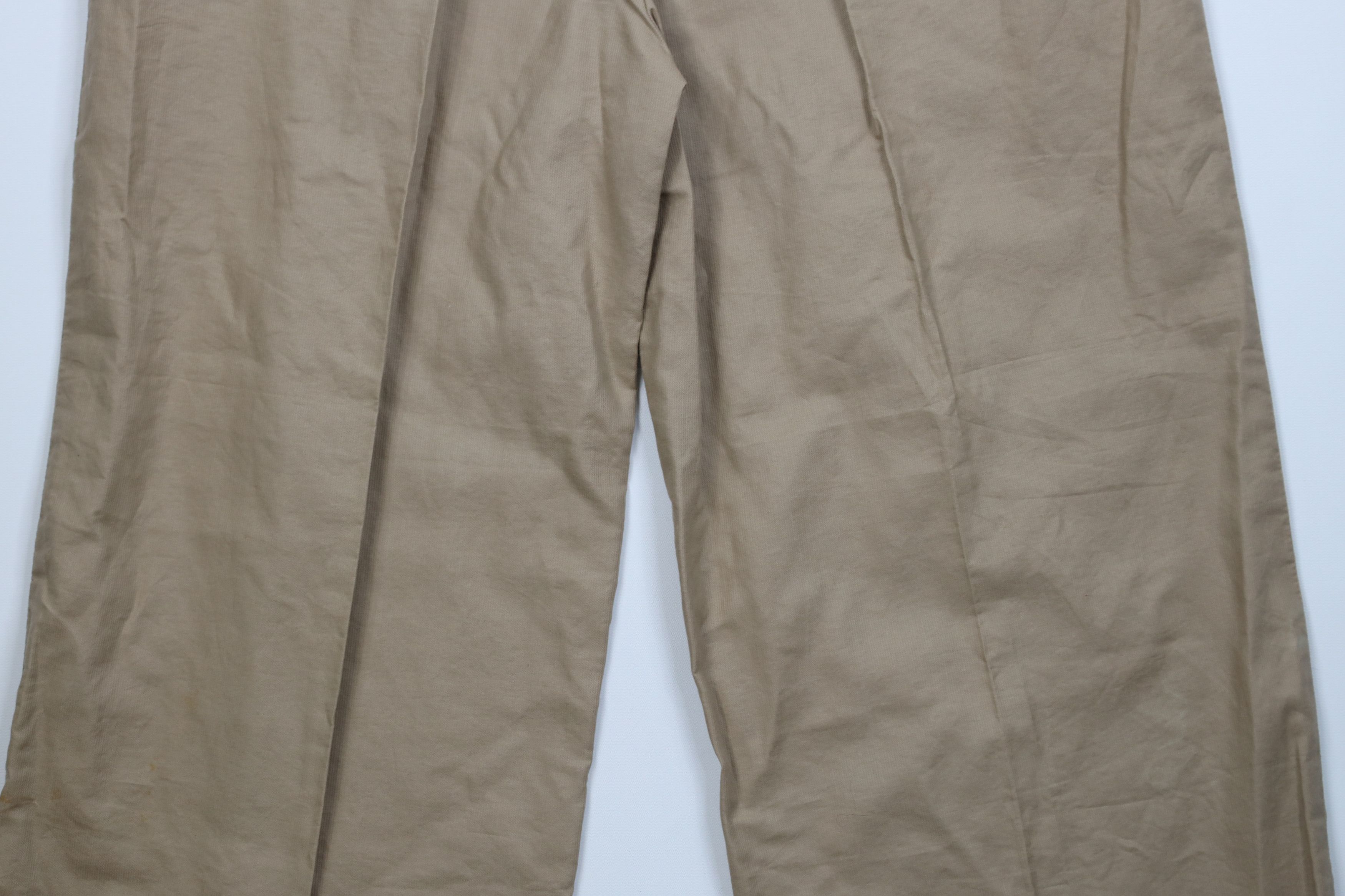 Vintage Vintage 70s Streetwear Safari Wide Leg Pants Beige USA Size US 34 / EU 50 - 10 Thumbnail