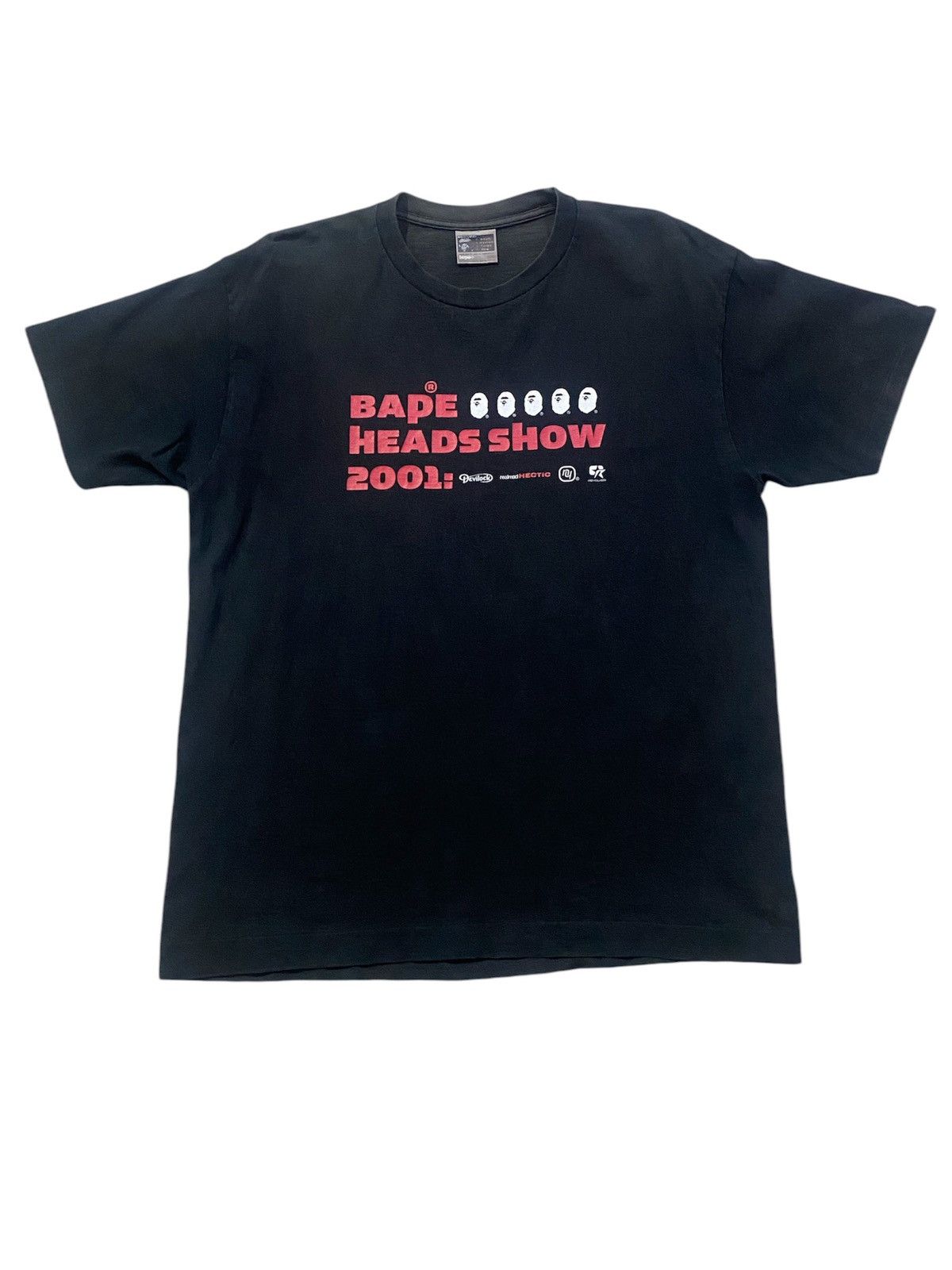 Bape × Vintage vintage bape head show 2001 tshirt Size US XL / EU 56 / 4 - 1 Thumbnail