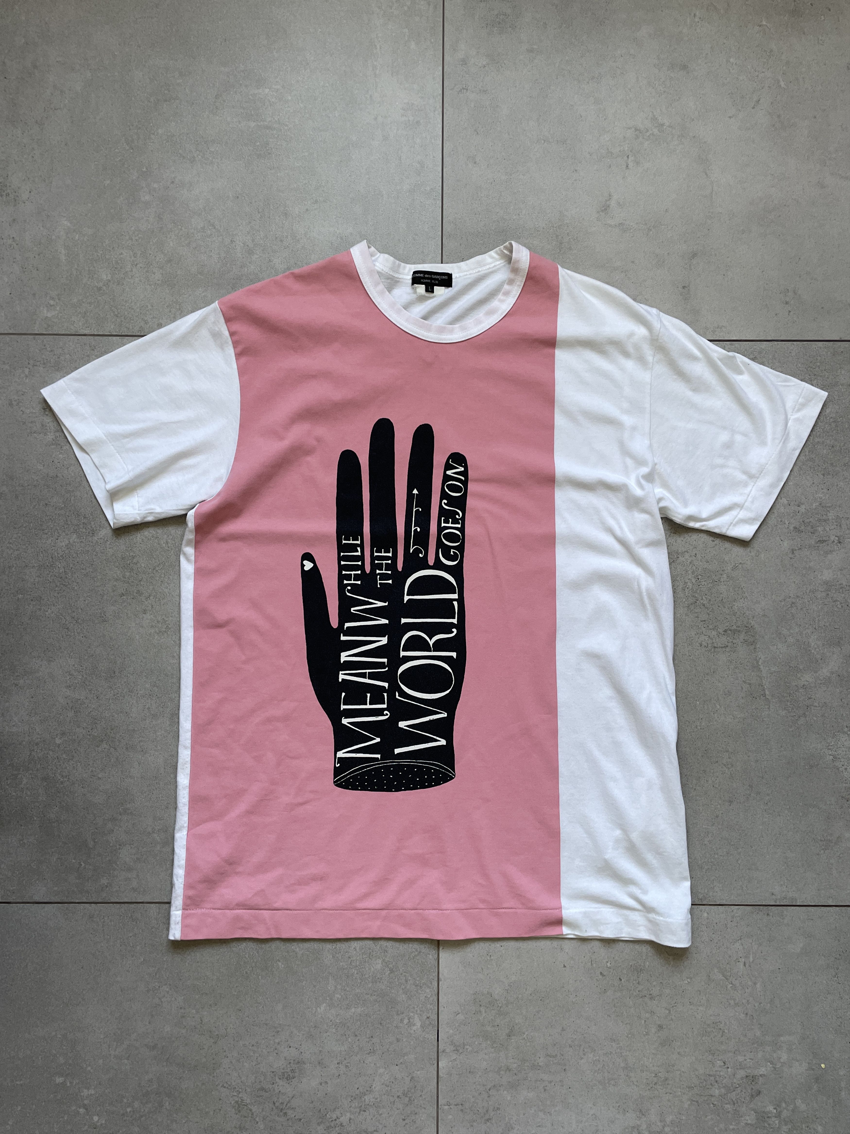 Comme des Garcons Homme Plus CDG COMME DES GARCONS HOMME PLUS X LISA CONGDON TEE Size US L / EU 52-54 / 3 - 1 Thumbnail