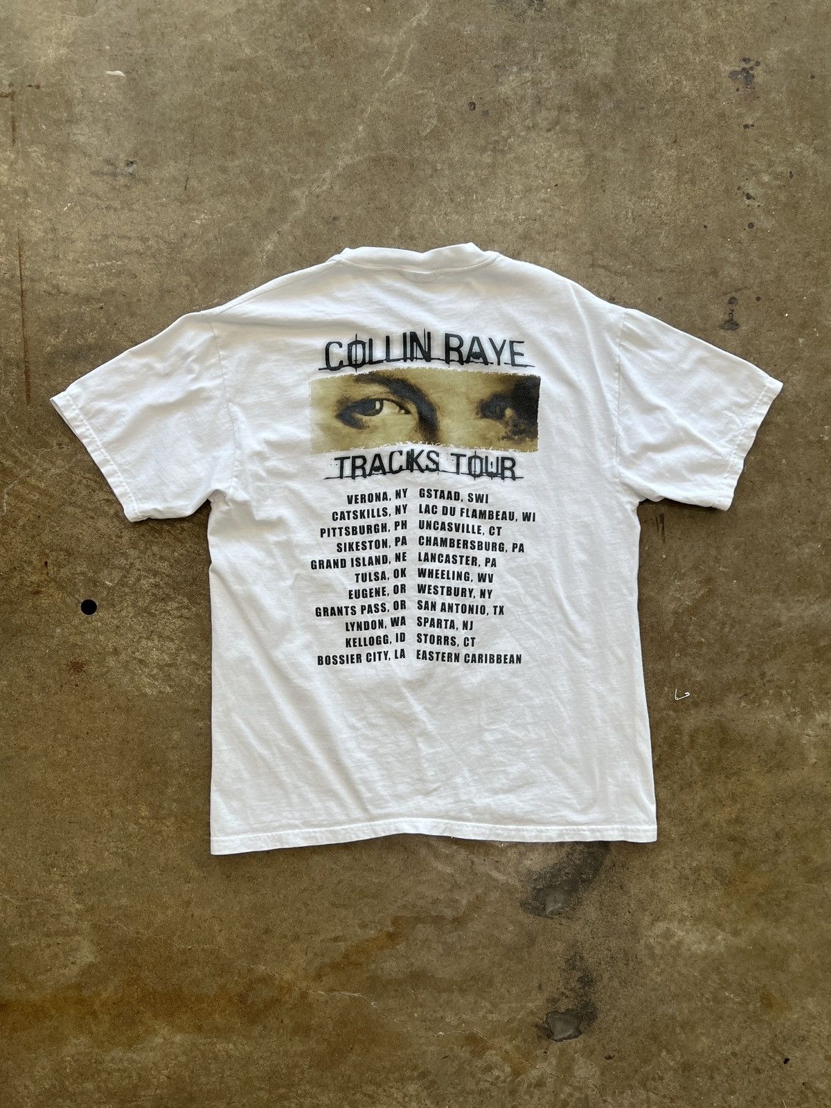 Band Tees Vintage Y2K 2000 Collin Raye Tour Concert Tee Large Size US L / EU 52-54 / 3 - 5 Thumbnail