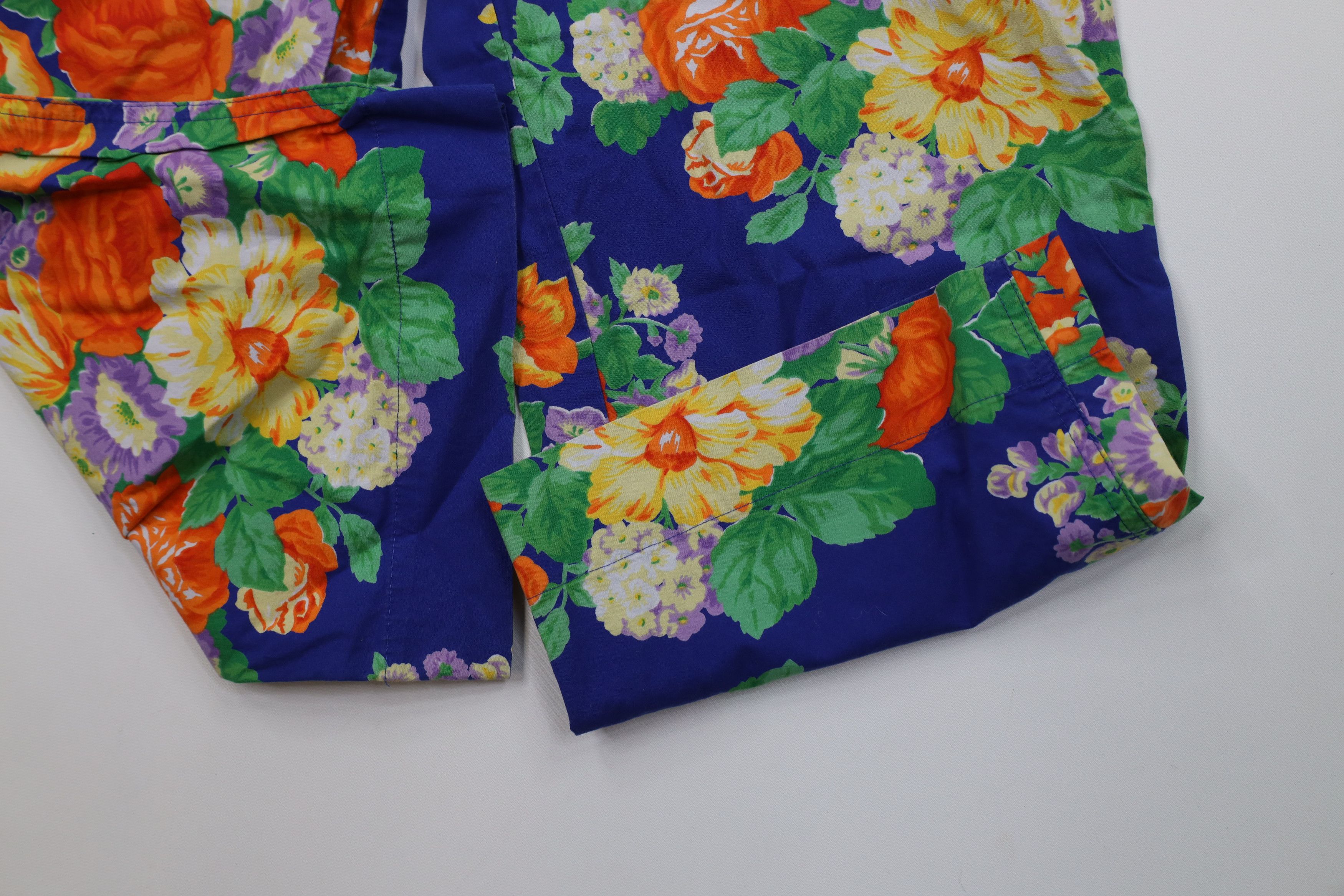 Ralph Lauren Vintage 90s Ralph Lauren All Over Print Capris Pants Cotton Size 27" / US 4 / IT 40 - 5 Thumbnail