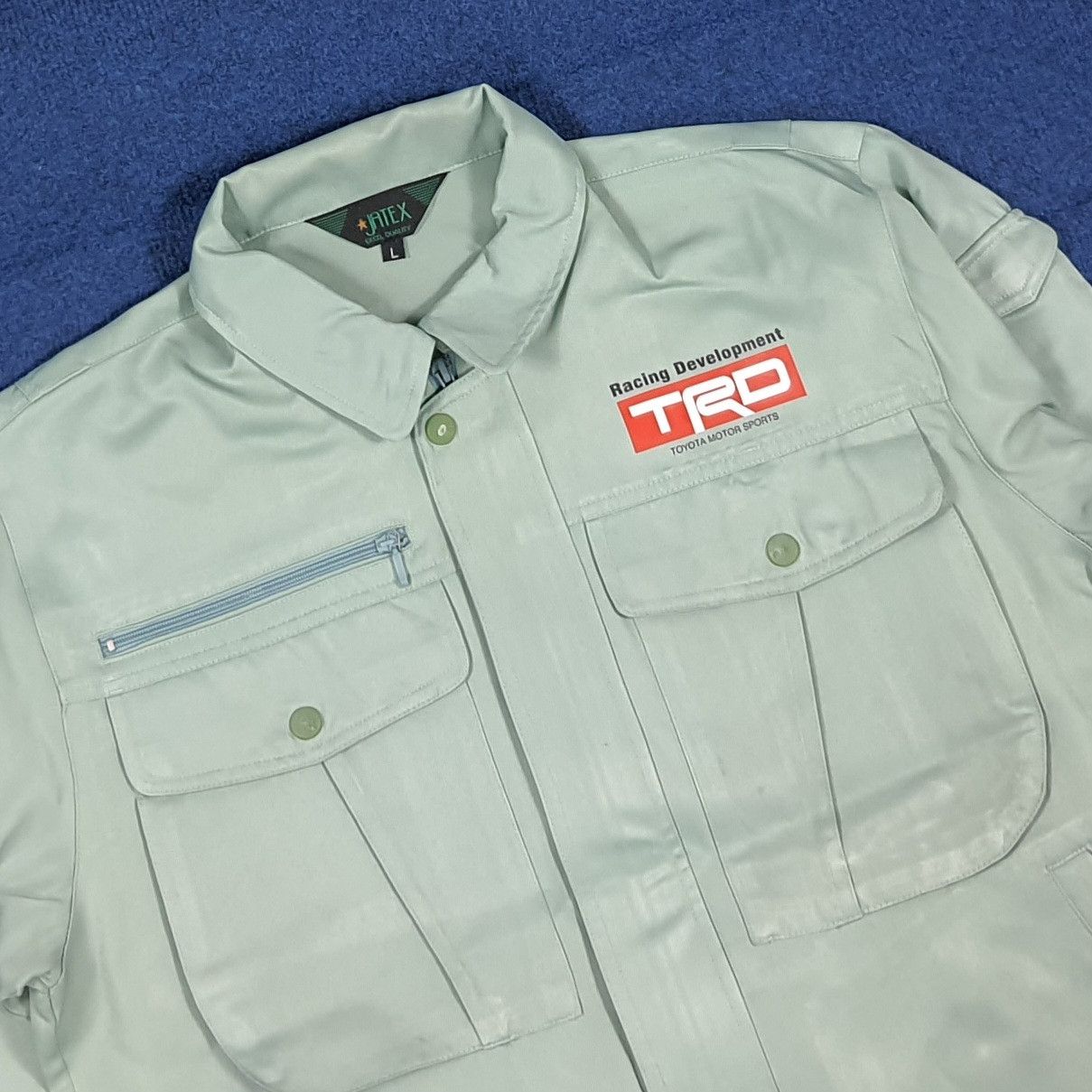 Japanese Brand Vintage TRD Toyota Motor Sports Custom Logo Jacket C295N24 Size US M / EU 48-50 / 2 - 4 Thumbnail