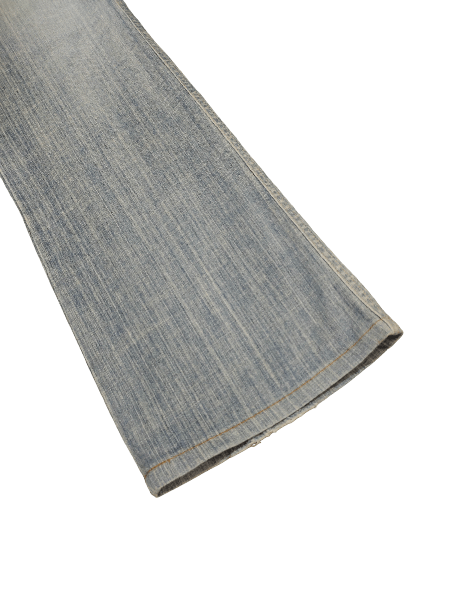 Le Grande Bleu (L.G.B.) Flare Jeans Et Boite Distress Faded Boot Cut Y2k Mudmax Size US 28 / EU 44 - 8 Thumbnail